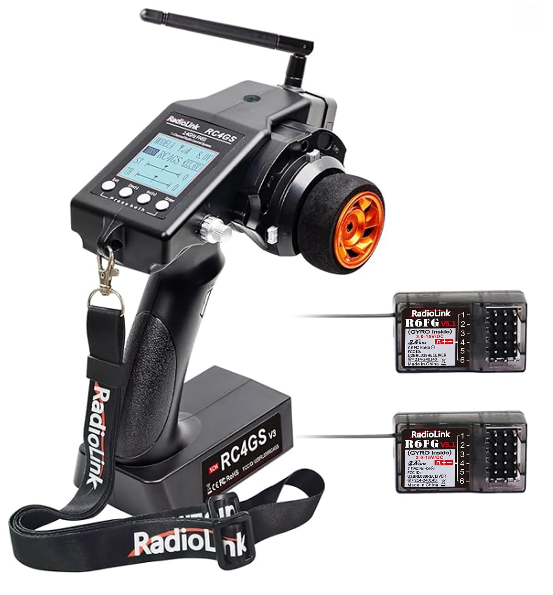 Amazon.com: ATA HOBBY Radiolink RC4GS V3(V2 Upgrade) 5 Channel RC