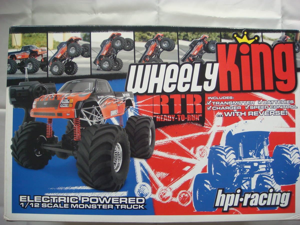Amazon.co.jp: HPI 1/12 Wheely king ウイリーキング