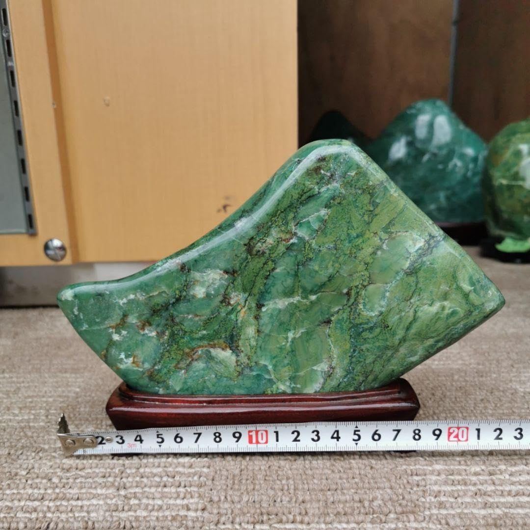 Amazon.co.jp: ナミビア翡翠 1.4キロ 翡翠 ヒスイ 鑑賞石 石 置物
