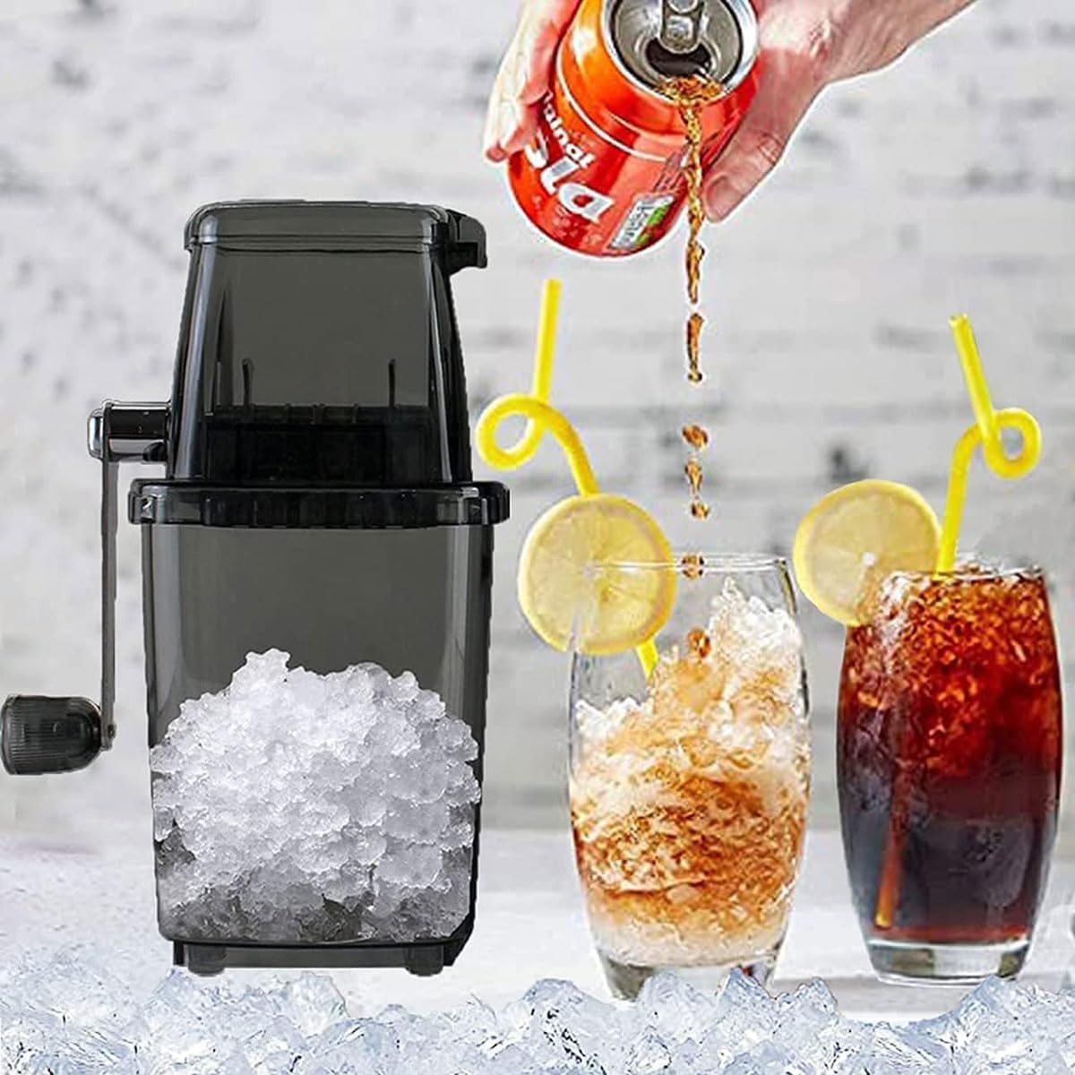 Amazon｜アイスクラッシャー 砕氷機 製氷器 1.25L 手動アイス