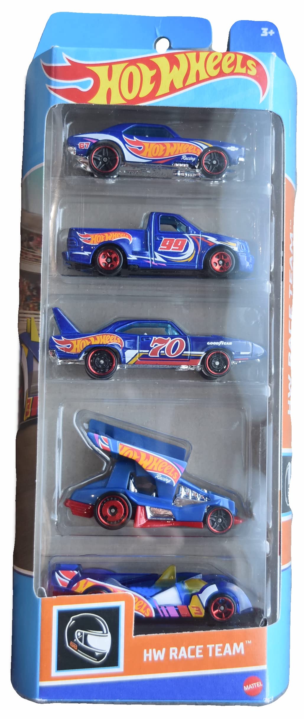 Amazon.com: Hot Wheels Race Team 5 Pack : Toys & Games