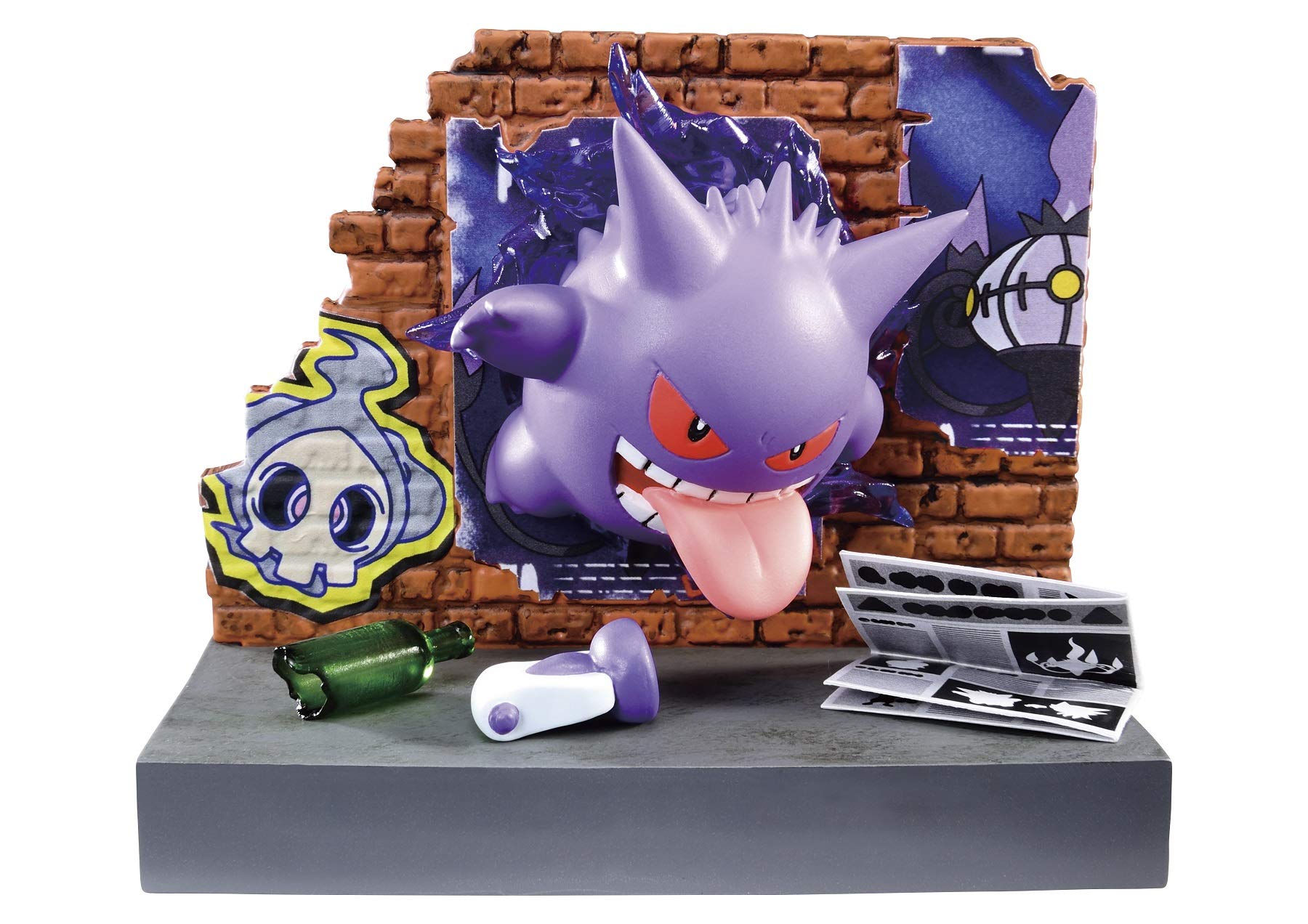 Amazon | リーメント ポケットモンスター ポケモンの街 夜の路地裏 BOX