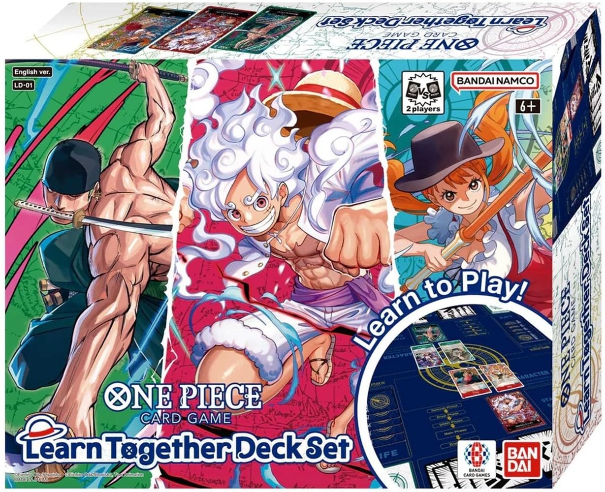 Amazon.co.jp: ワンピース 一緒に学べるデッキセット(LT-01) バンダイ