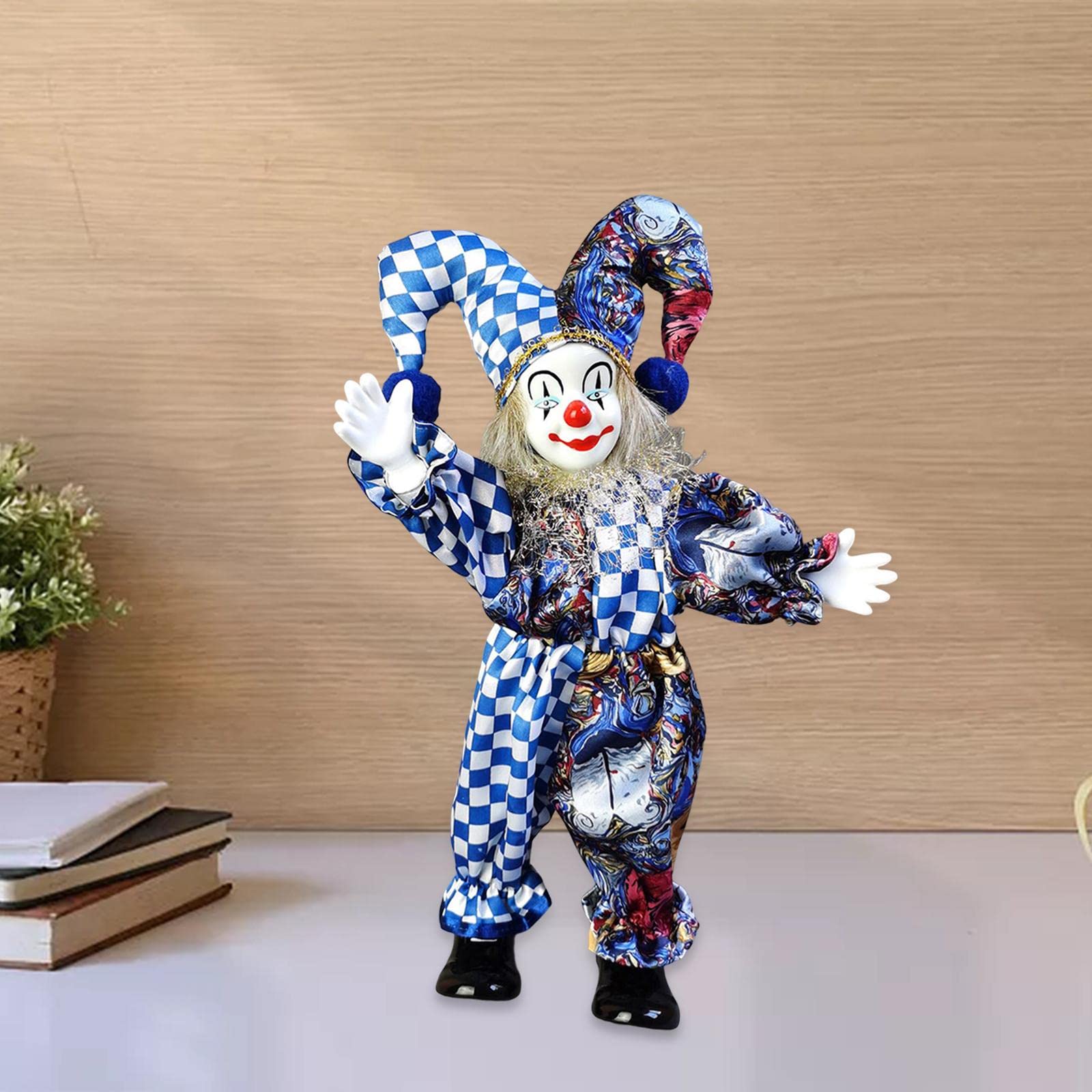 Amazon | Colcolo かわいいピエロの人形、ピエロのぬいぐるみ