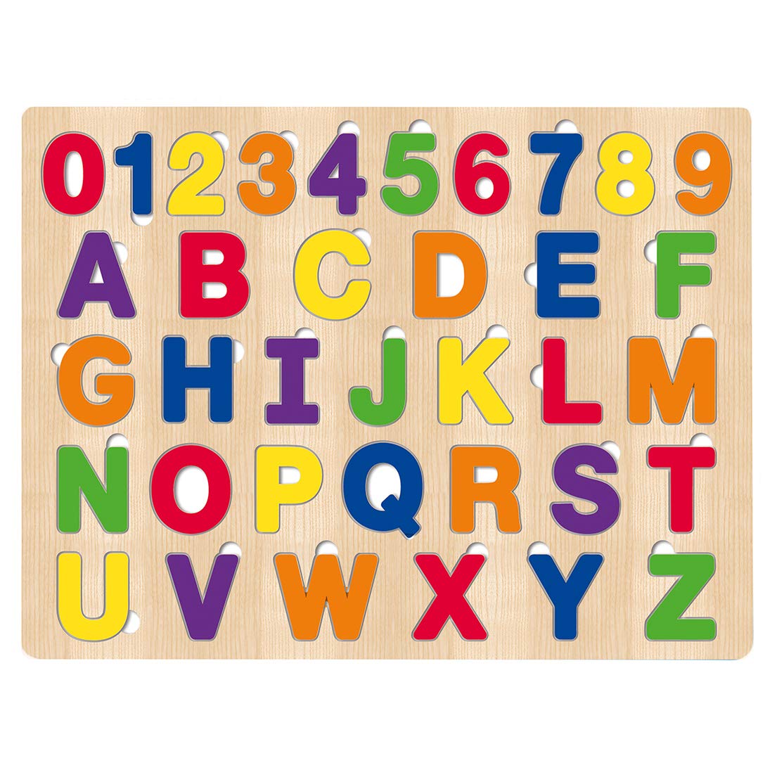 Amazon.com: MasterPieces 44 Piece Jigsaw Puzzle for Kids - ABC 123