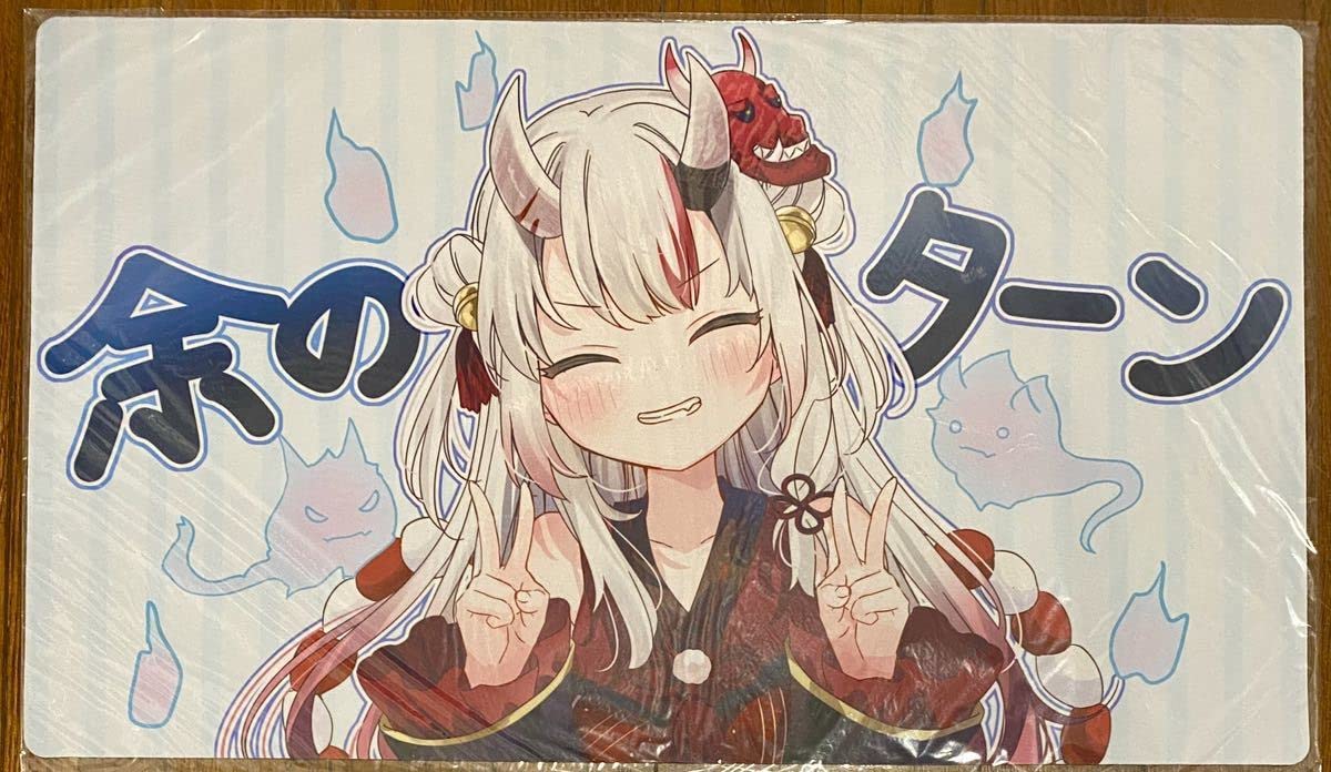 Amazon.co.jp: 白詰草 百鬼あやめ プレイマット 余のターン ホロライブ
