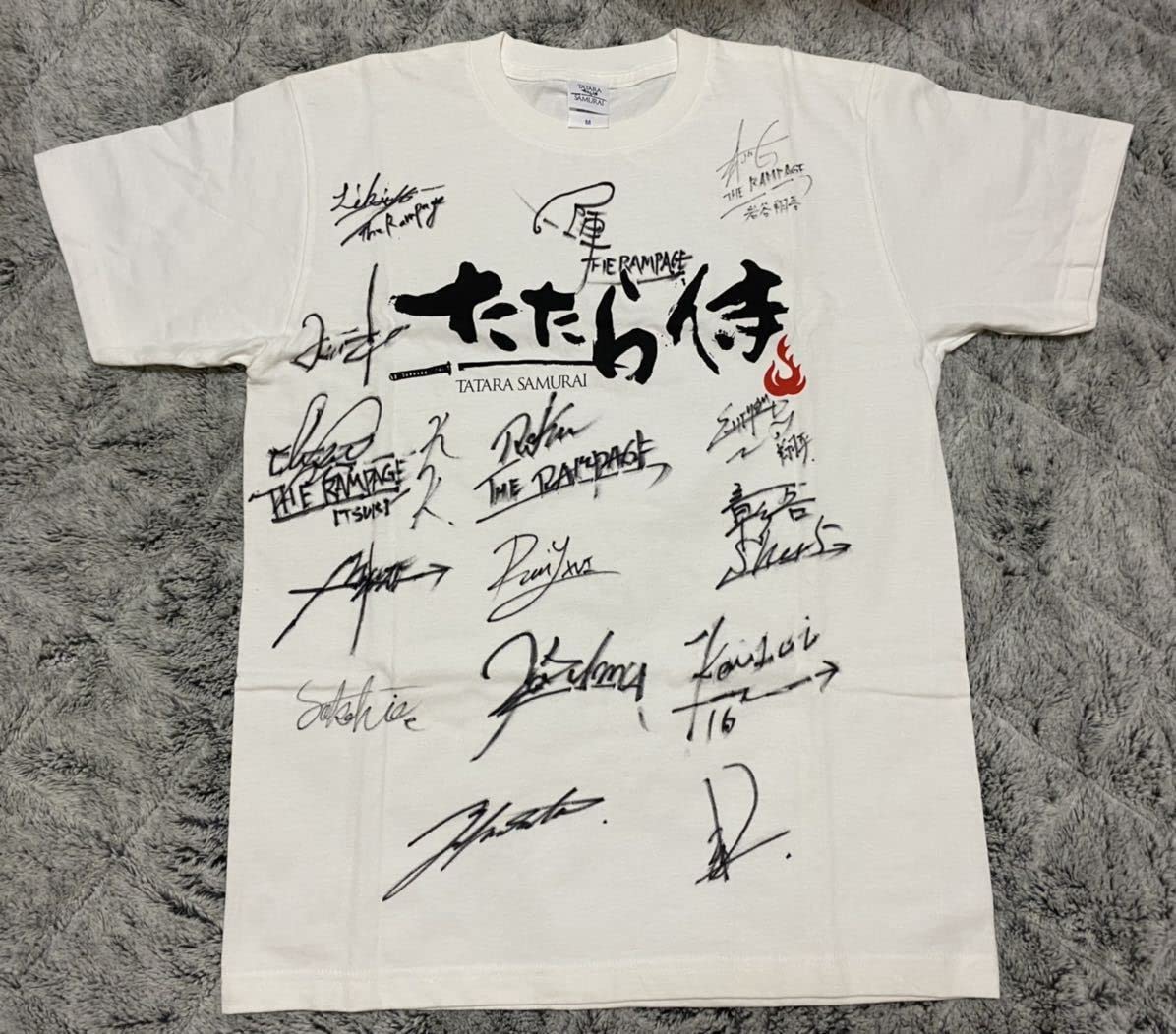 Amazon.co.jp: ランページ 直筆サイン Tシャツ RAMPAGE LDH EXILE