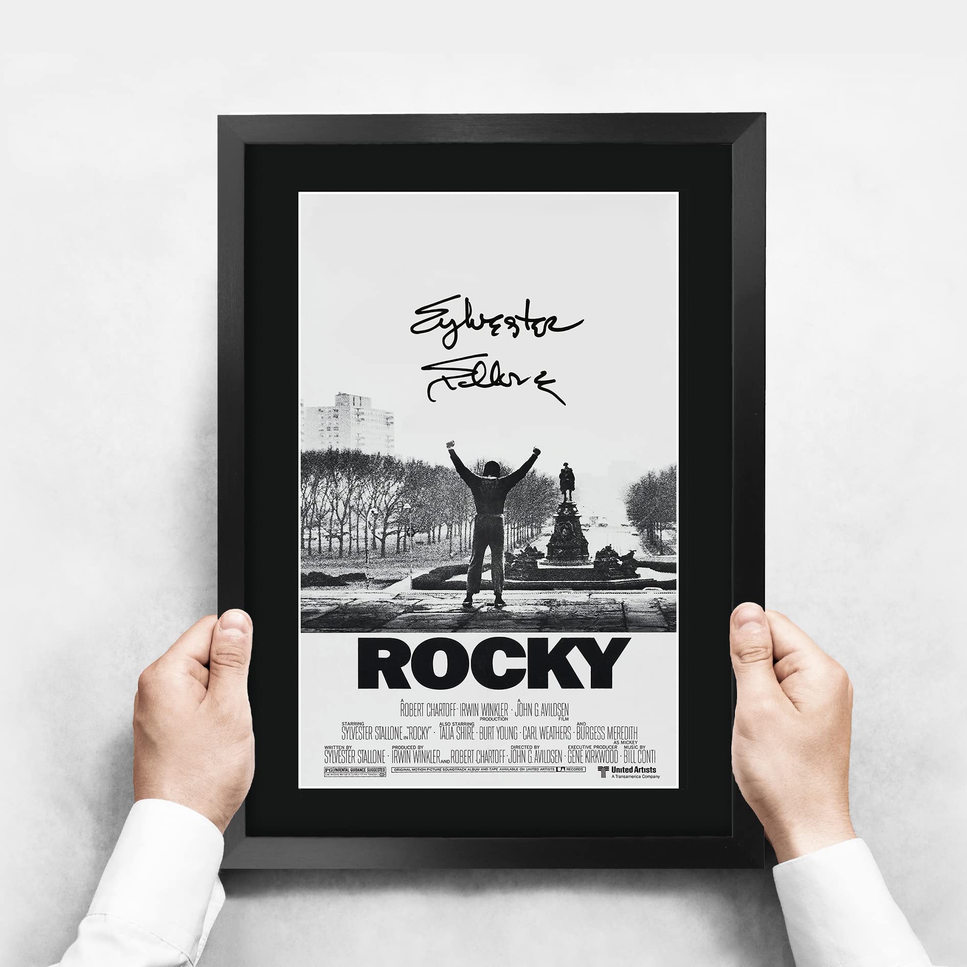 世界堂 額縁 映画「Rocky」ポスター付き 世界堂 額縁 映画「Rocky
