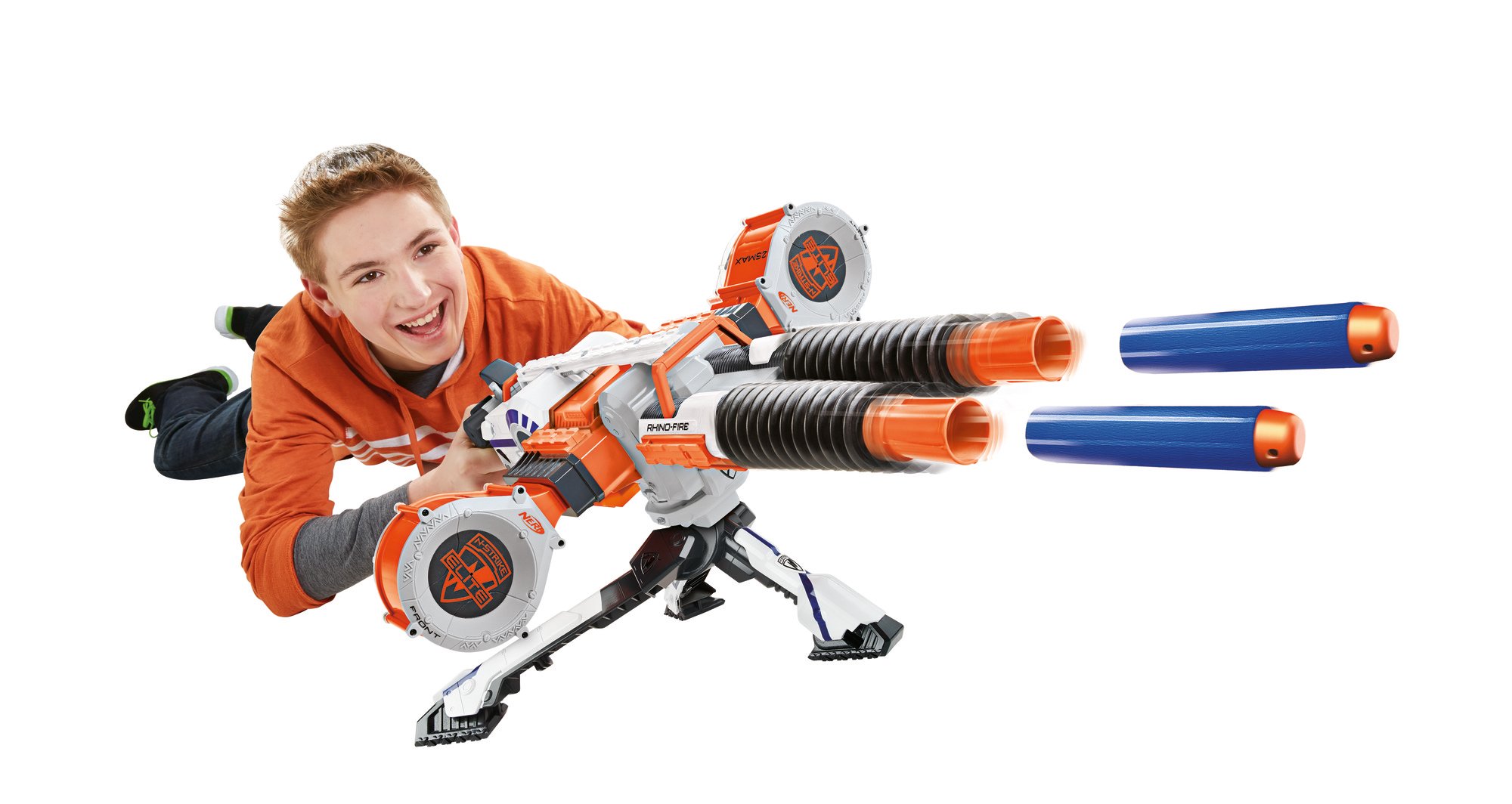 Hasbro Nerf N-Strike Elite XD RhinoFire Toy : Amazon.co.uk: Toys