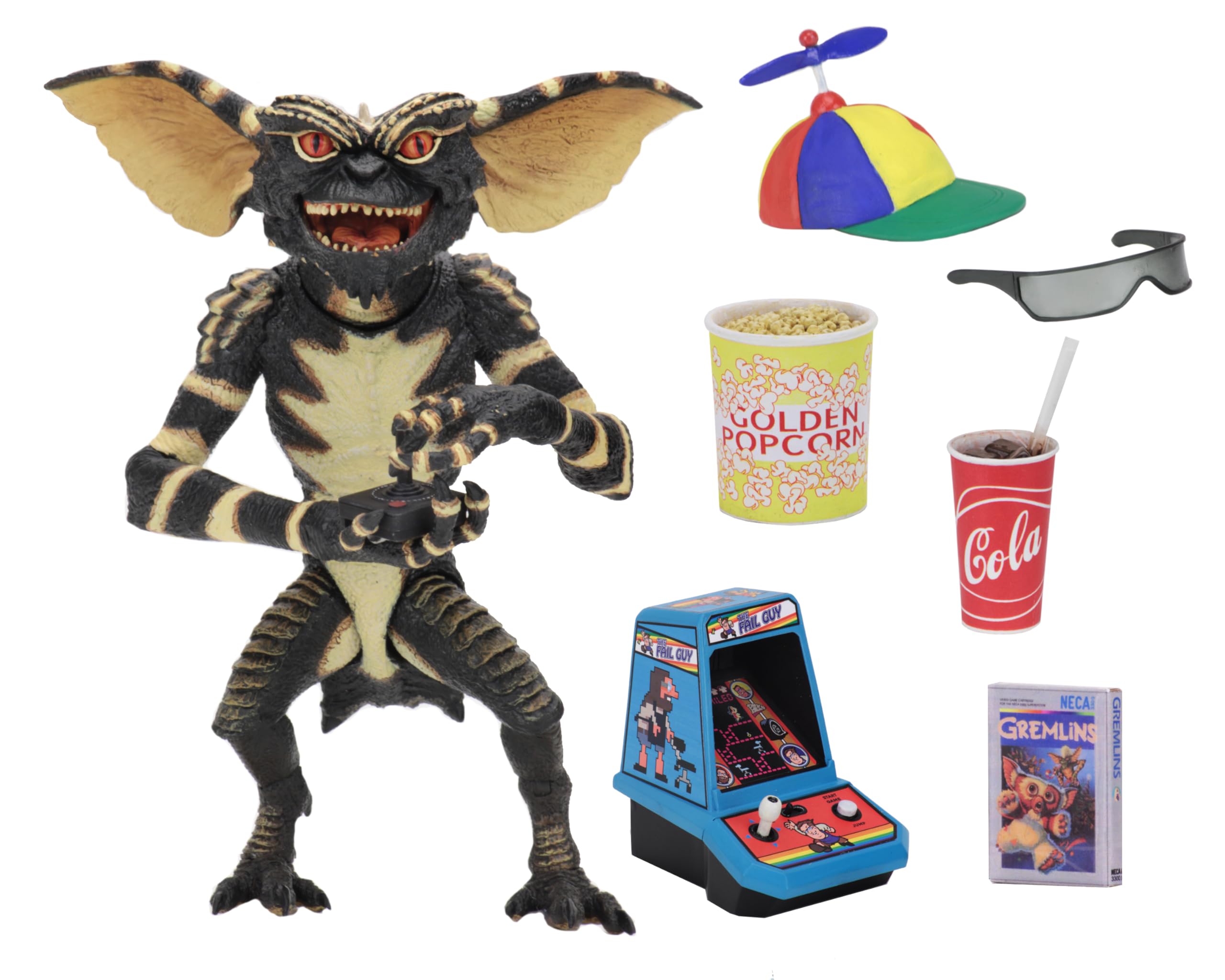 Amazon.com: NECA Collectible Gremlins Ultimate Gamer Gremlin 7