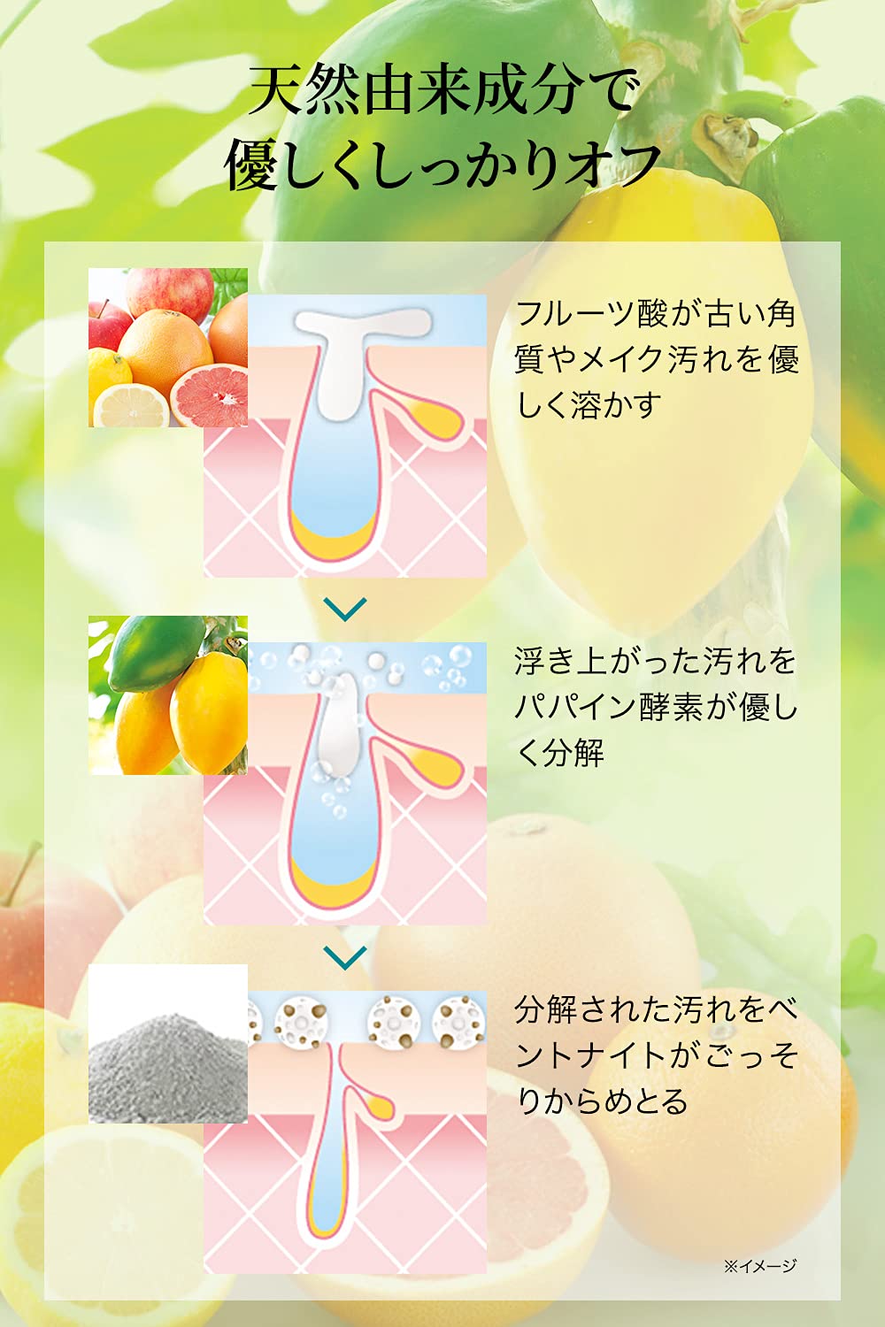 Amazon | イミニ (imini) リペアリキッドクレンズ (クレンジング