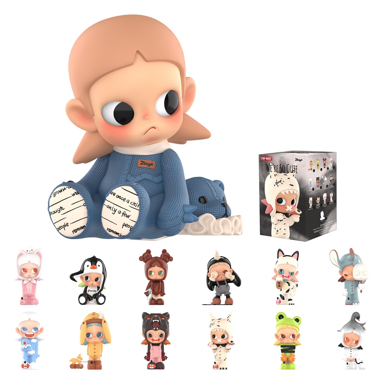 Amazon.co.jp: POP MART(ポップマート) Zsigaアクションフィギュア