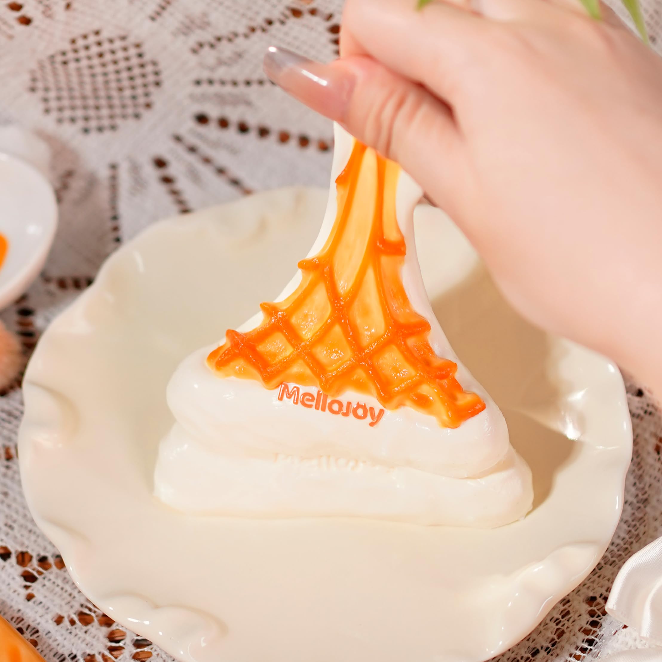 Amazon | Mellojoy - メロジョイクリームワッフル スクイーズトイ
