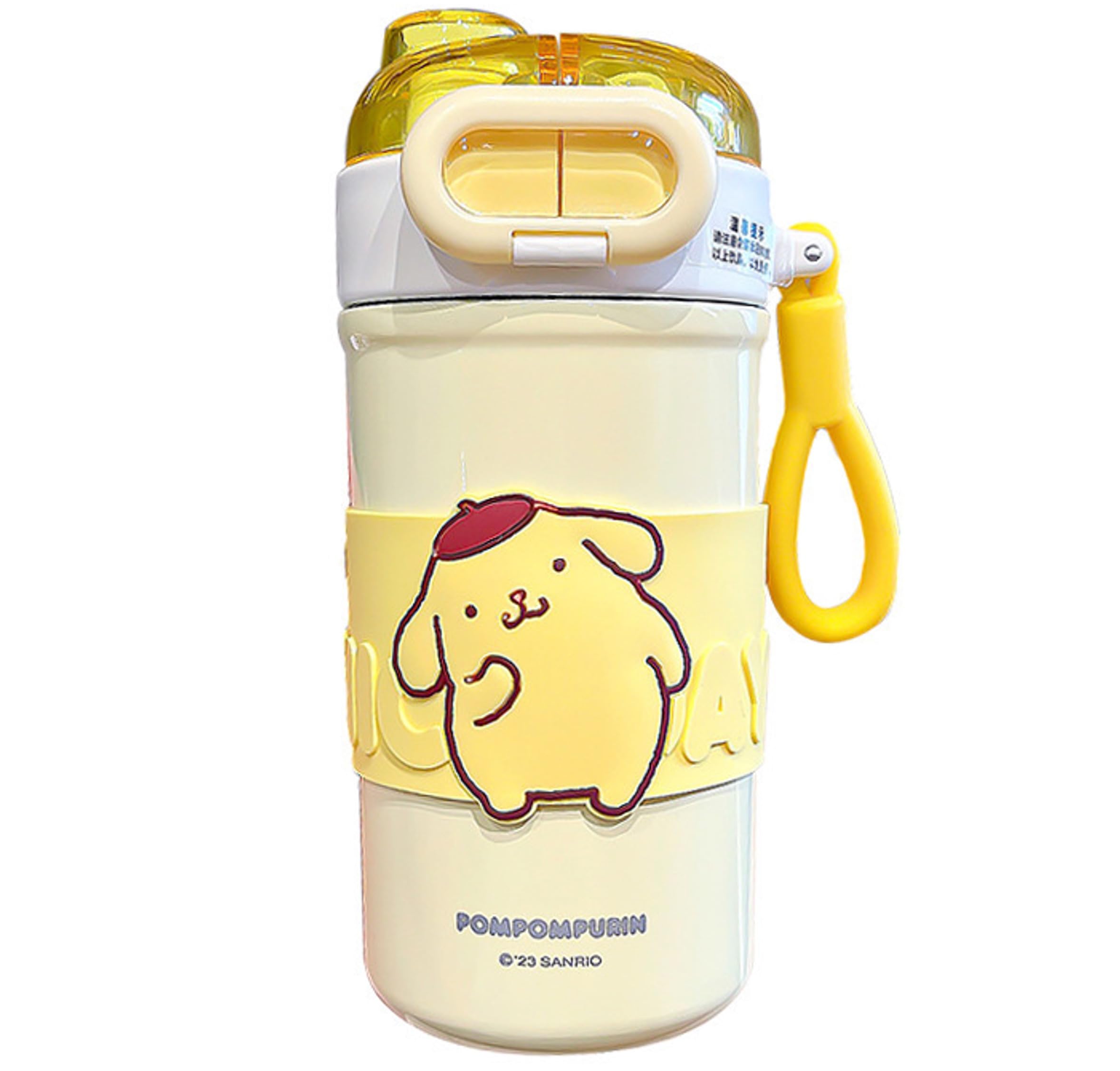 Amazon.com: Many Rainbows Pom Pom Purin Stainless Steel Insulated