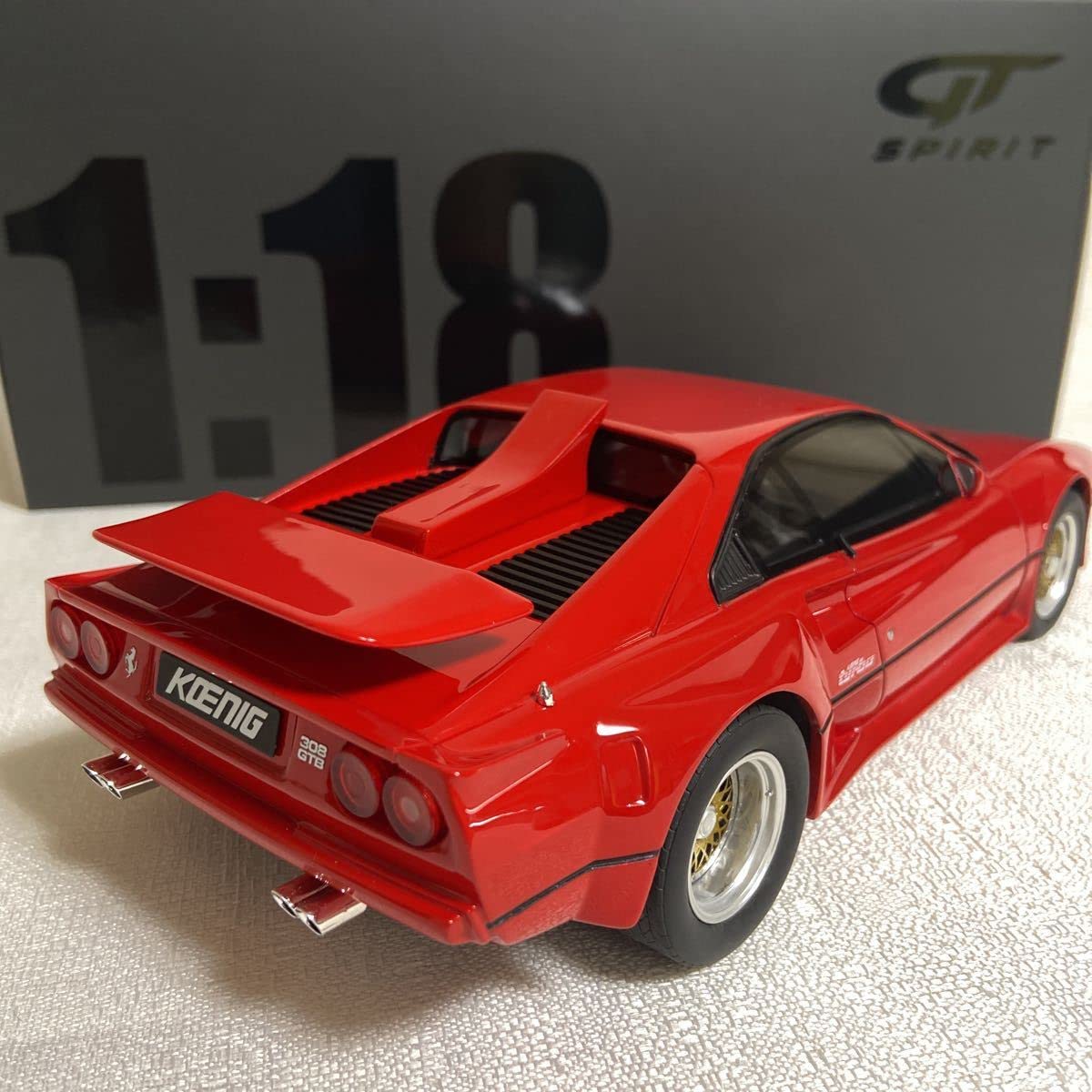 Amazon | ☆GTスピリット：1/18 フェラーリ 308 GTB ケーニッヒ