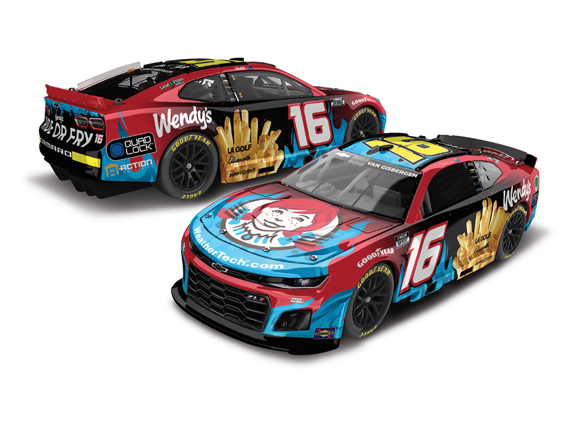 Amazon.com: Lionel Racing Shane Van Gisbergen 2024 Wendy's No. 16