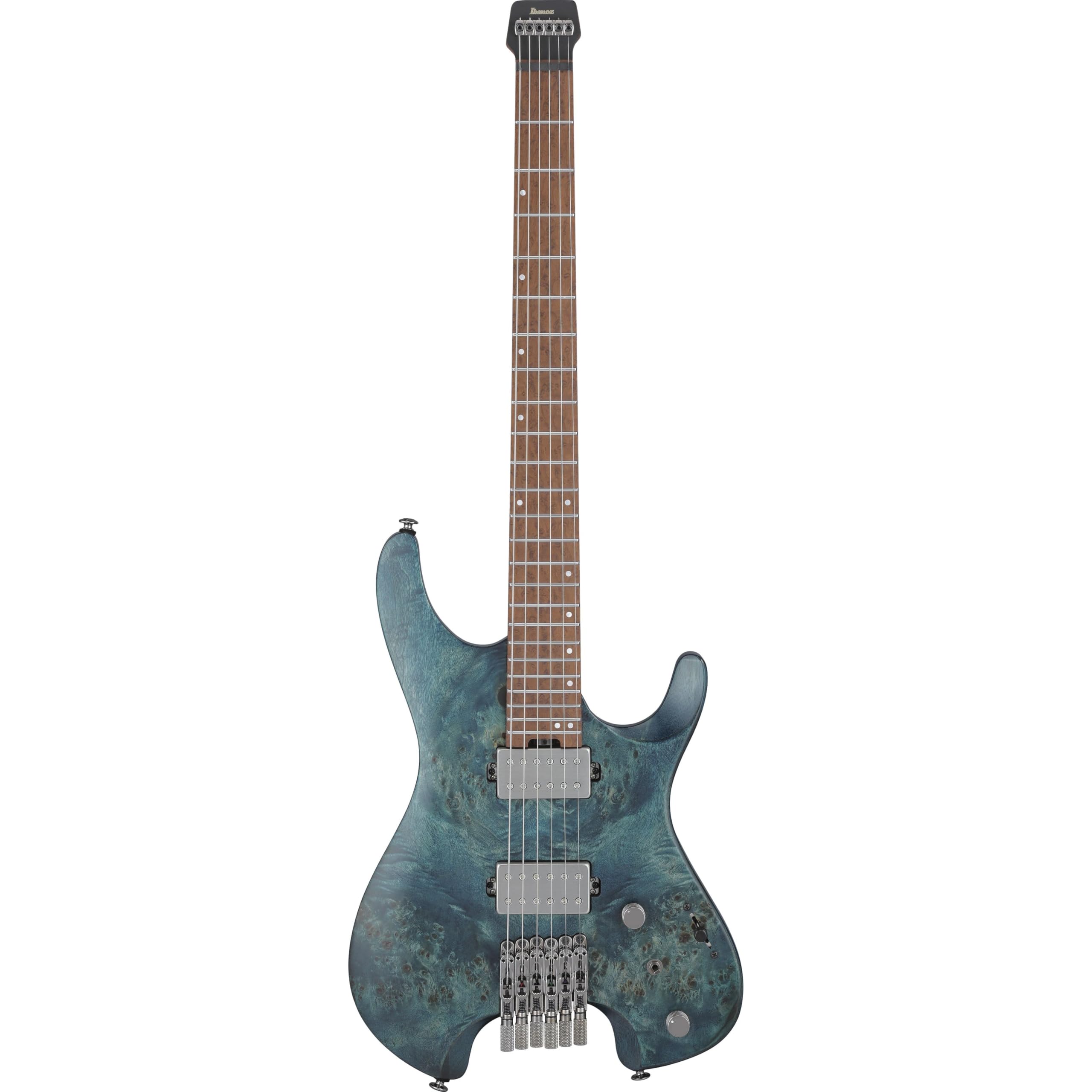 Amazon.com: Ibanez Q52PB Electric Guitar - Cosmic Blue Low Gloss
