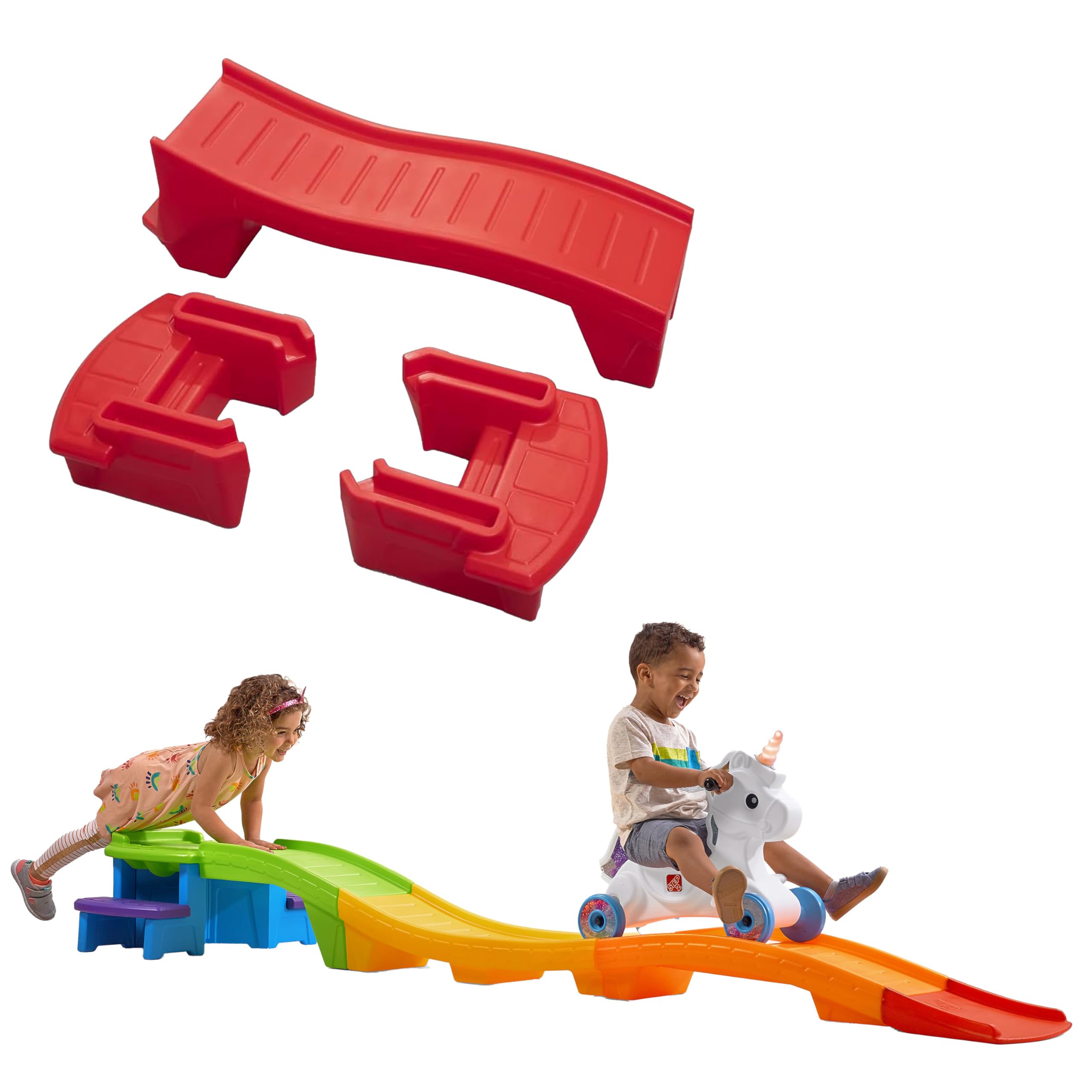 Amazon.com: Step2 Unicorn Up & Down Roller Coaster and Farther