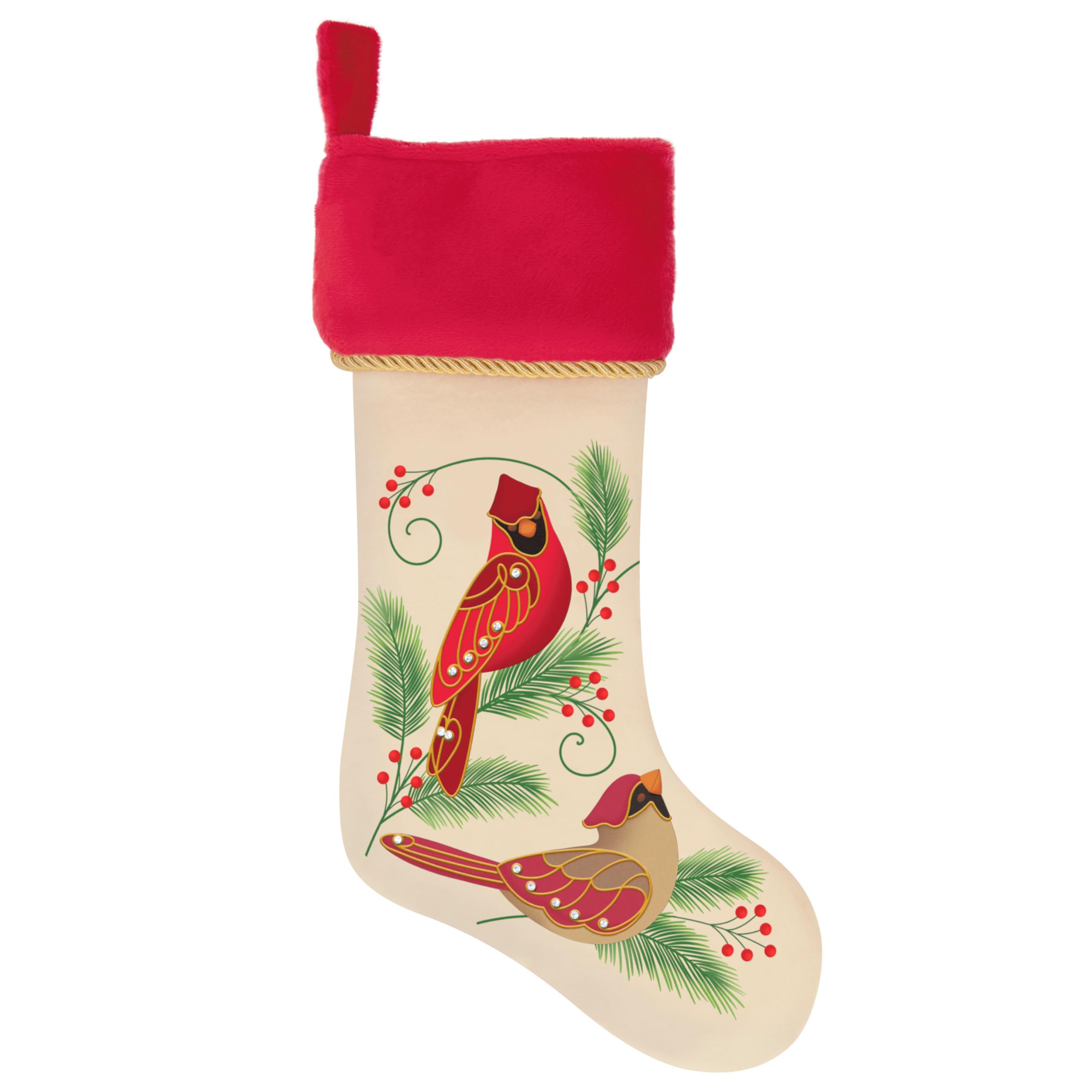 Amazon.com: Hallmark Keepsake Christmas Stocking, The Beauty of