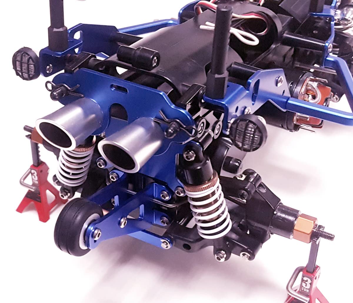 Amazon | kingfly スタビライザーロッドセット リヤ タミヤ WR-02/WR