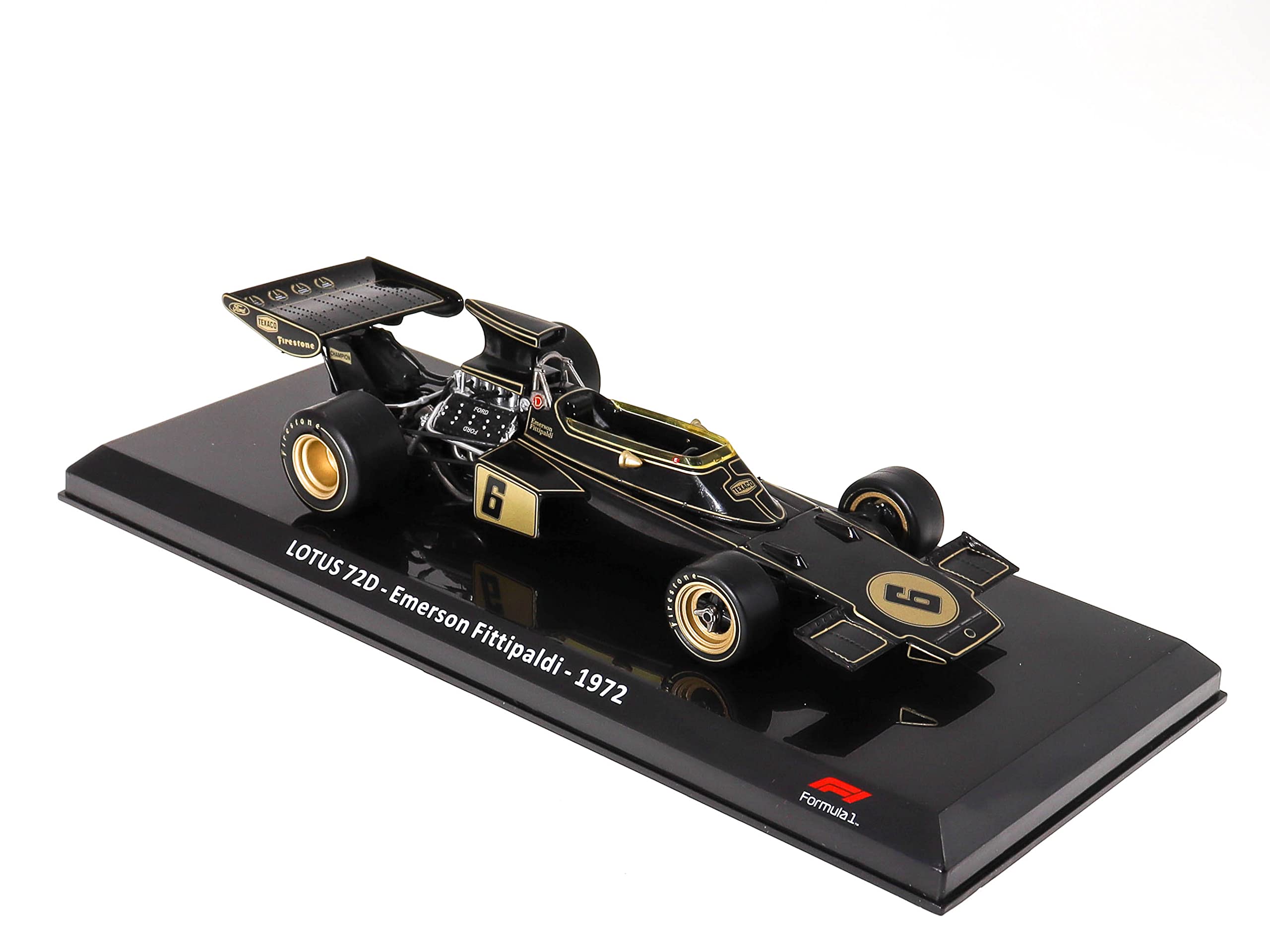 Amazon.com: OPO 10 - Formula 1 car 1/24 Compatible with Lotus 72D