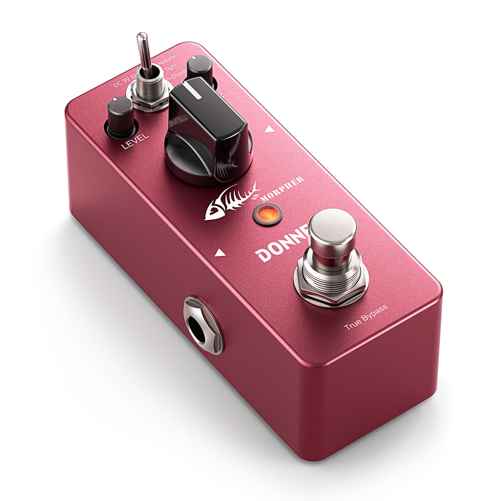 Donner Distortion Guitar Pedal, Morpher Distortion 3 Modes Natural