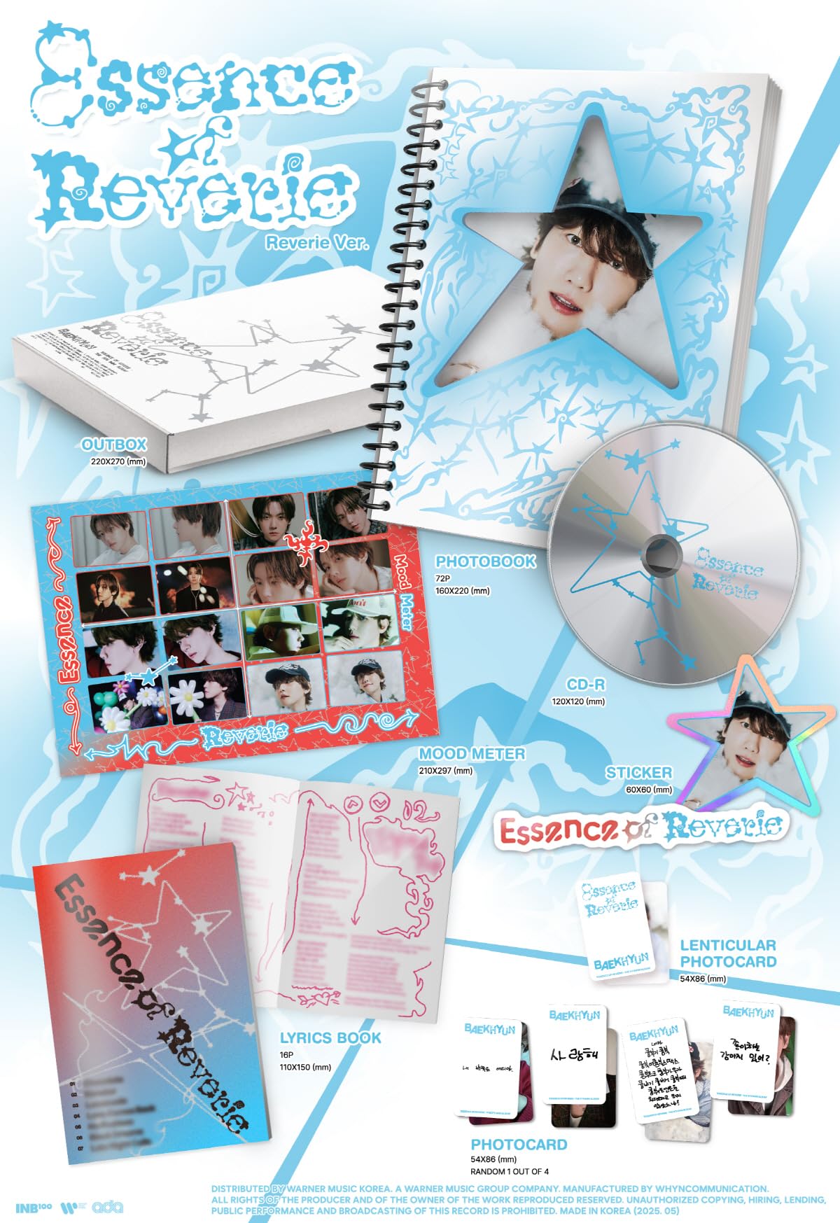 Amazon.co.jp: ベッキョン Baekhyun Exo - 5th Mini Album Essence of