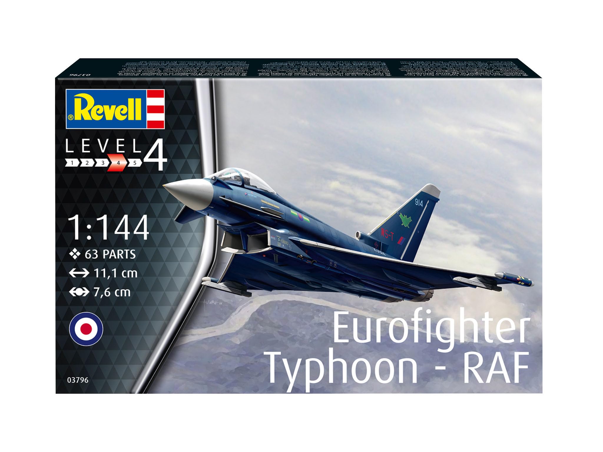 Amazon | ドイツレベル(Revell) 1/144 イギリス ユーロファイター