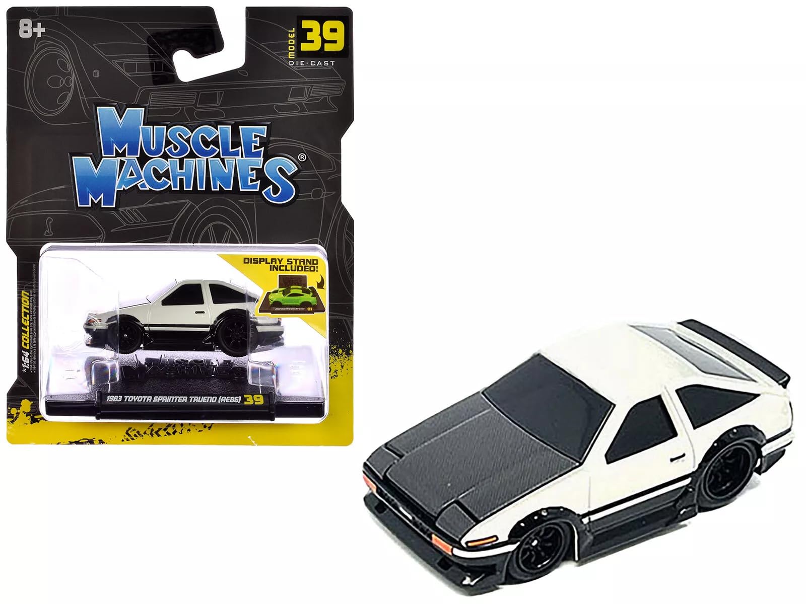 Amazon | マッスルマシーンズ 1/64 トヨタ スプリンター トレノ AE86
