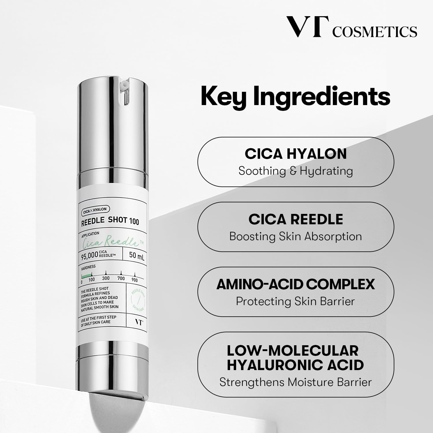 Amazon.com: VT COSMETICS Reedle Shot 100 & PDRN Essence Set