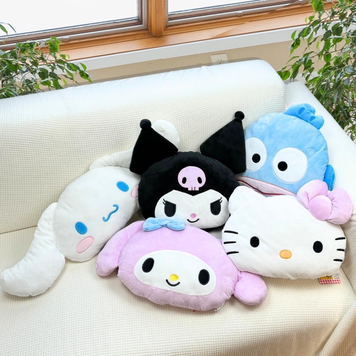 Amazon.co.jp: サンリオ(SANRIO) フェイスクッション 背当てクッション