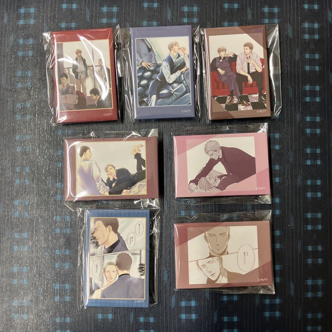 Amazon.co.jp: 推しチャレ ヨネダコウ 囀る鳥は羽ばたかない 缶バッジ7