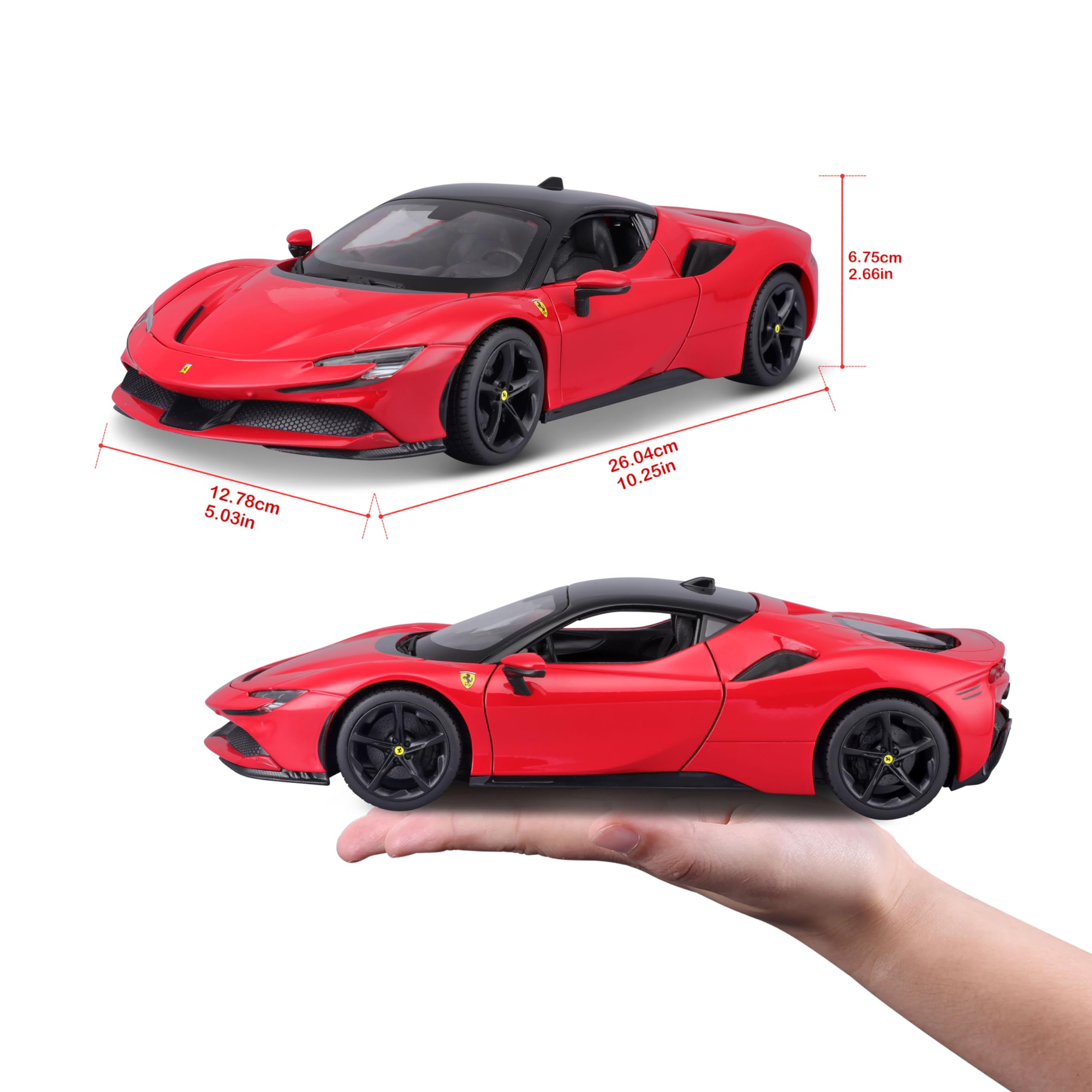Amazon | ブラーゴ 1/18 フェラーリ SF90 ストラダーレ Bburago 1/18