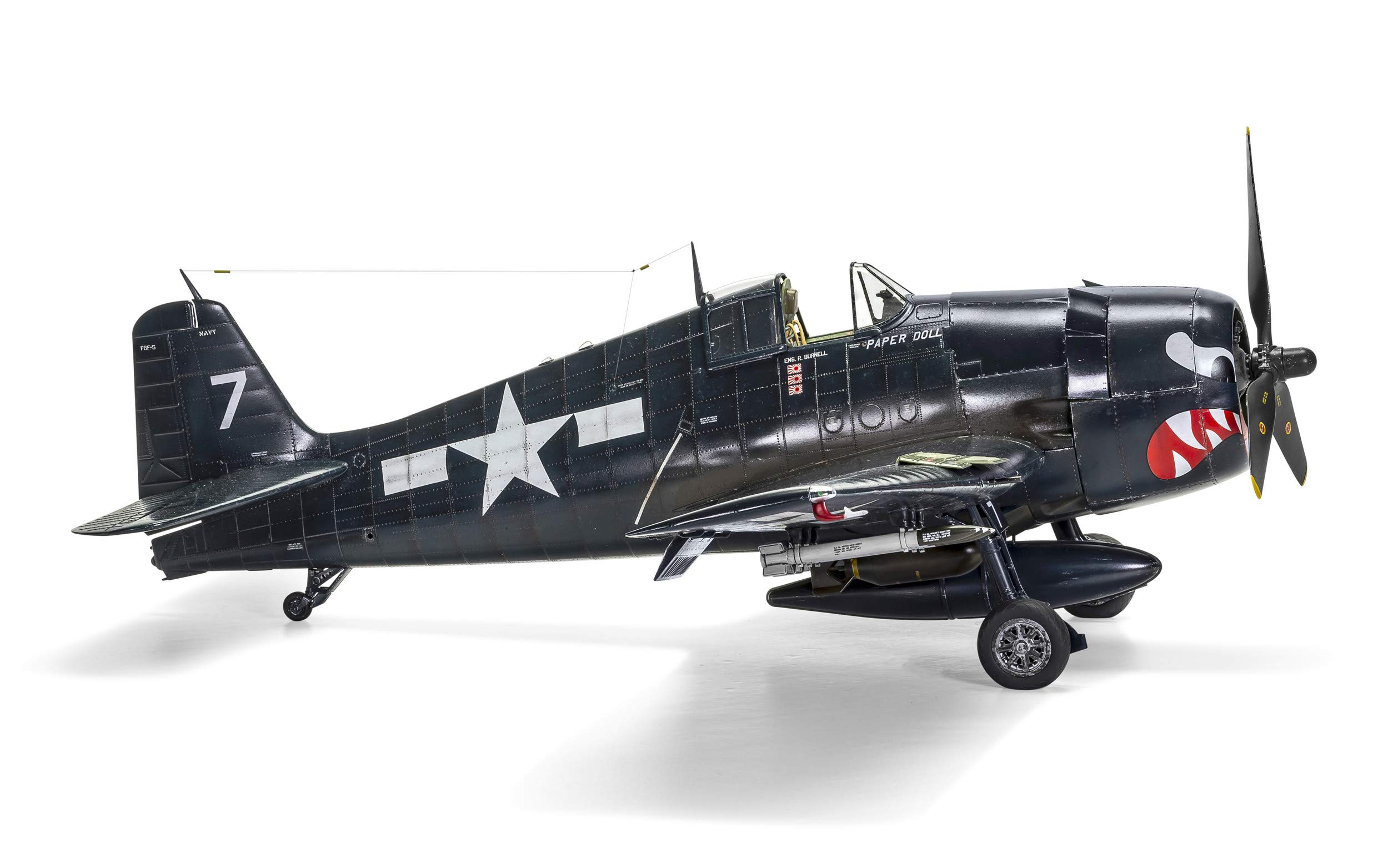 Amazon | エアフィックス 1/24 アメリカ海軍 グラマン F6F-5