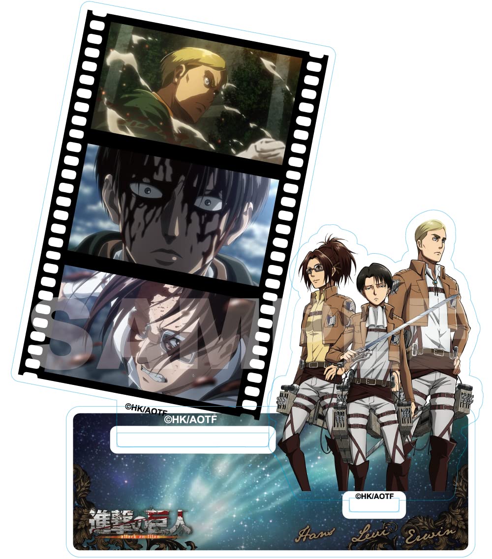 Amazon.co.jp: 進撃の巨人 リヴァイ&エルヴィン&ハンジ アクリル