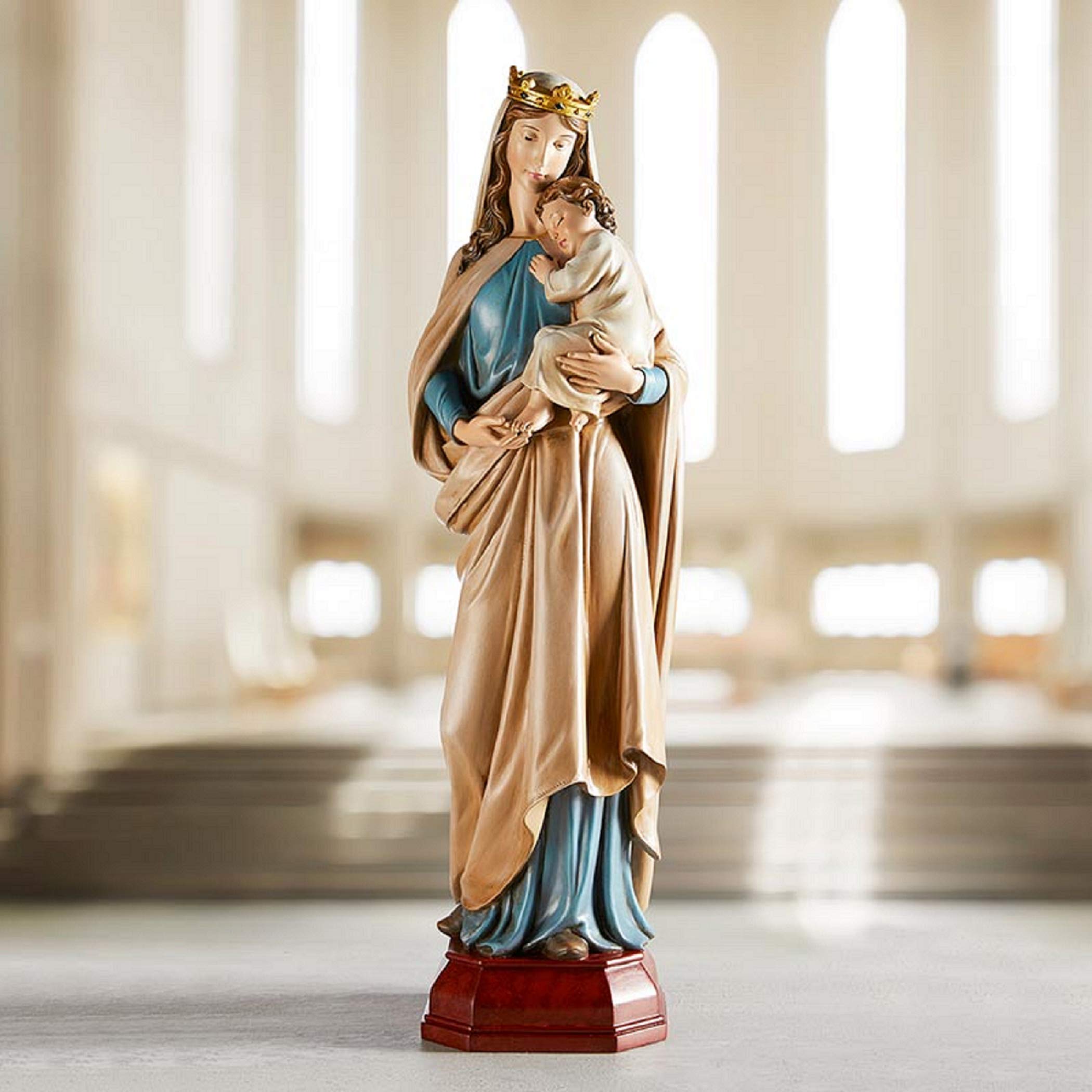 め*る様 【希少】フランクリンミント社 Mary Queen Of Heaven 希少価値