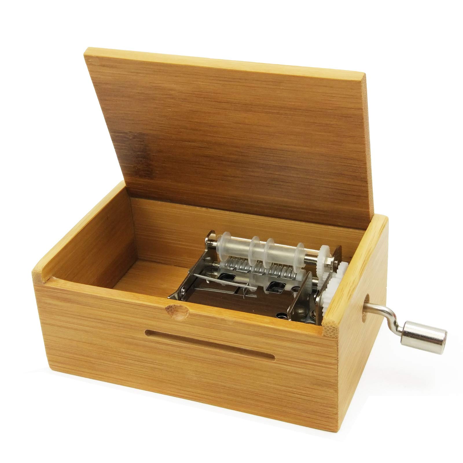 Amazon | 15弁手回しオルゴール自分で曲を作る DIY Make Your音楽