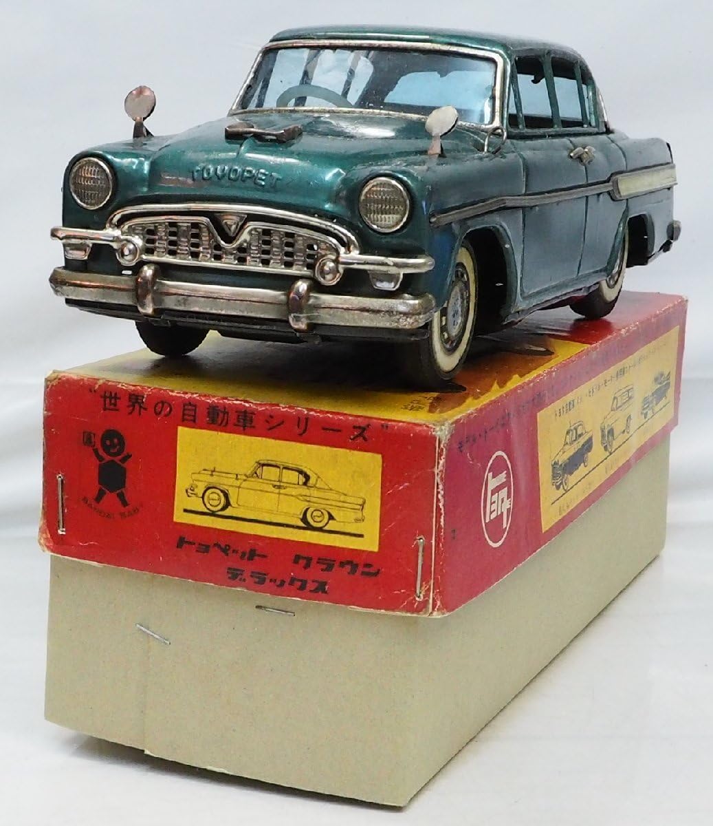 Amazon | 萬代屋ブリキtin toy car自動車BC 赤箱0375 | ミニカー・ダイ
