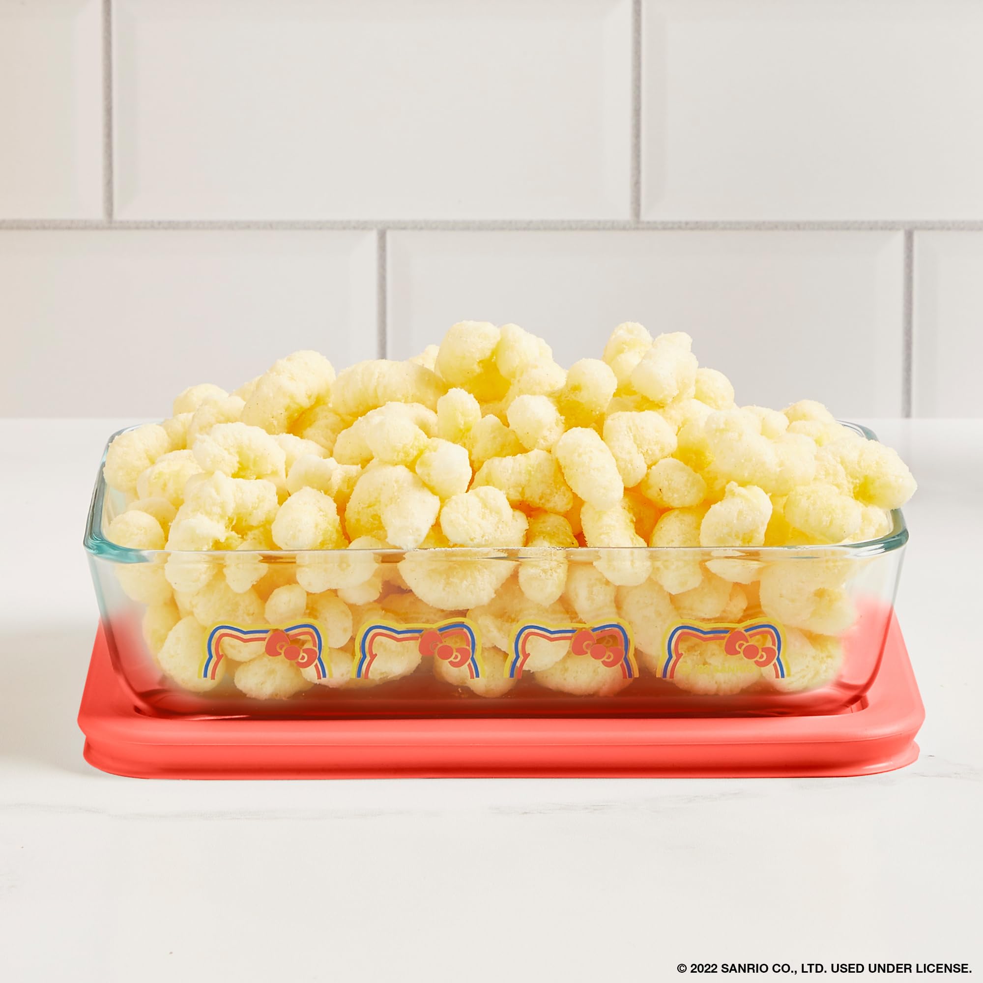 Amazon｜Pyrex ハローキティ ガラス食品保存容器8点セット 非毒性
