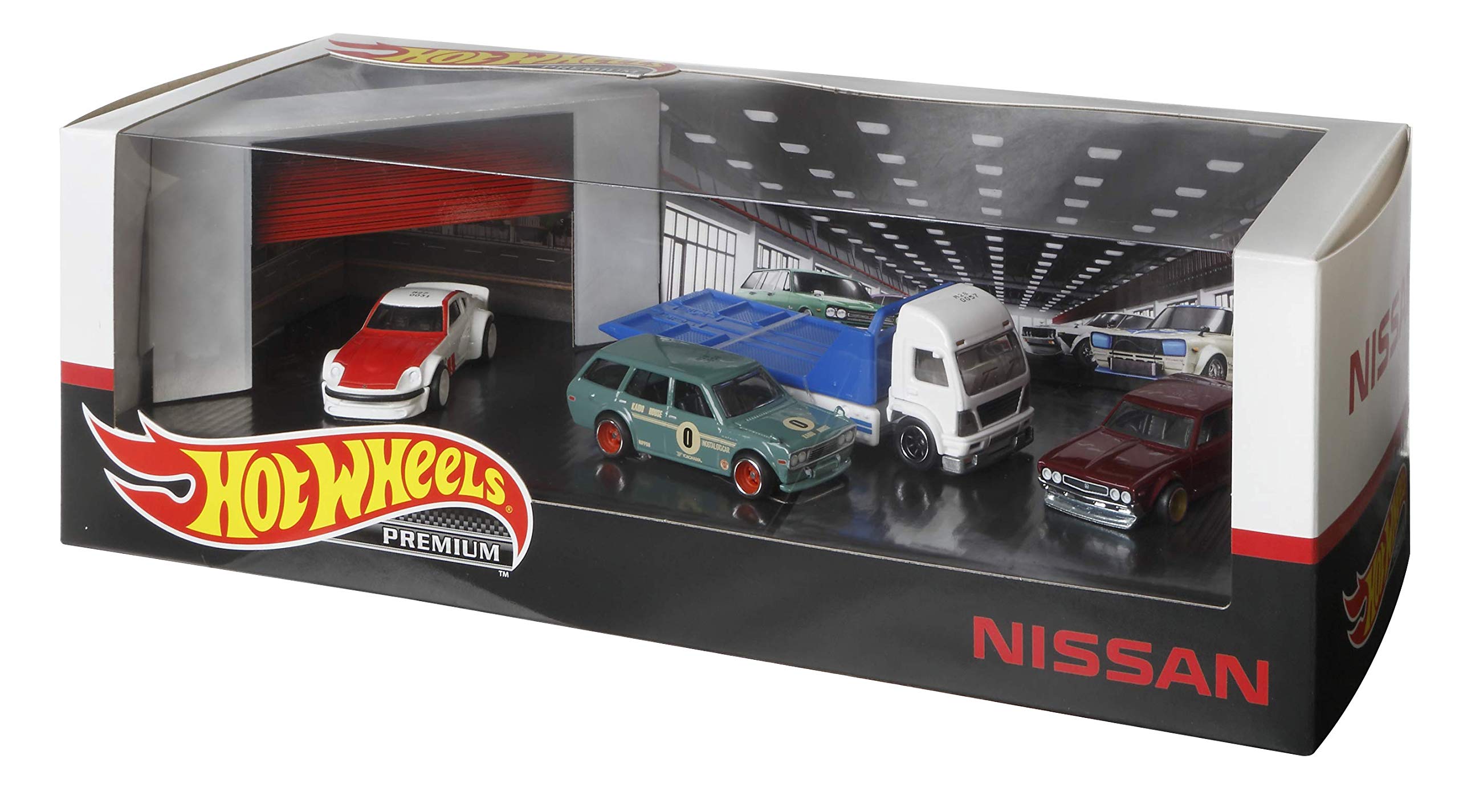 Amazon.com: Hot Wheels Premium Collectors Nissan Set : Toys & Games