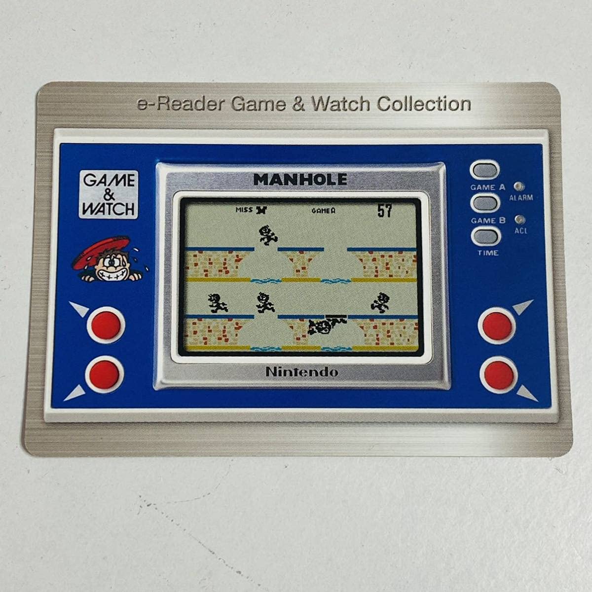 Amazon.co.jp: 【】カードe ゲームウォッチ マンホール ホッケーカード