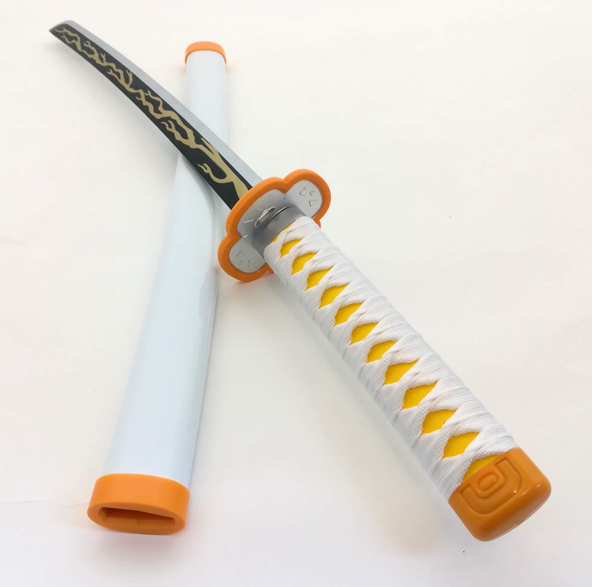 Amazon.co.jp: 模造刀 日輪刀 我妻善逸 あがつまぜんいつ 78cm 短刀