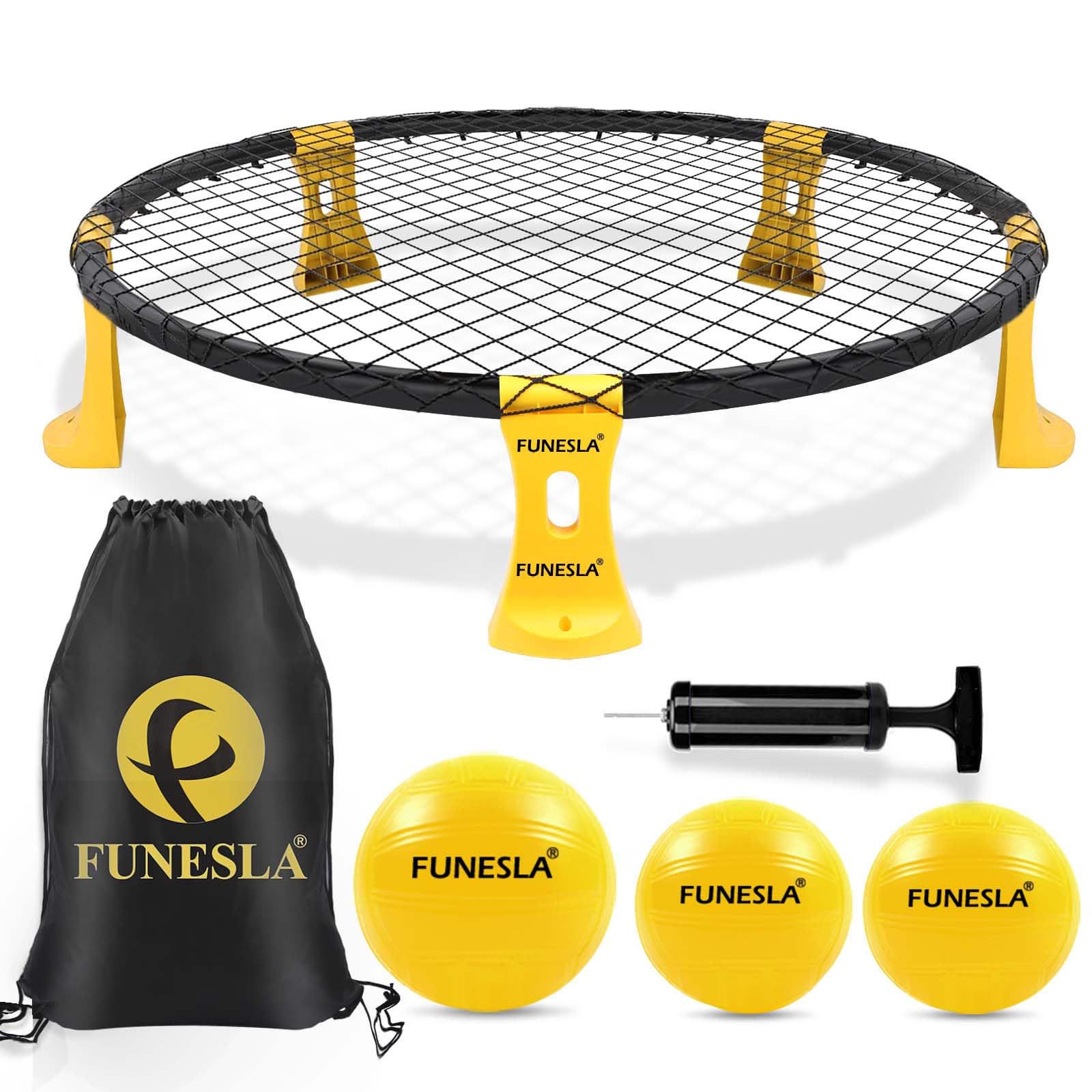 Amazon.co.jp: Funeslaアウトドアビーチボールゲームセットには、標準