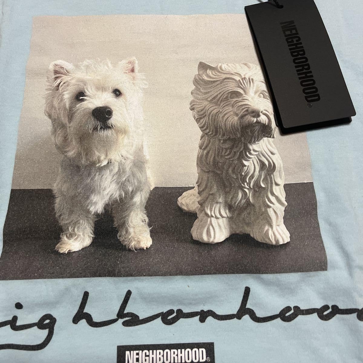 Amazon.co.jp: 23ss NEIGHBORHOOD Dog tee tシャツ 犬 light blue XL