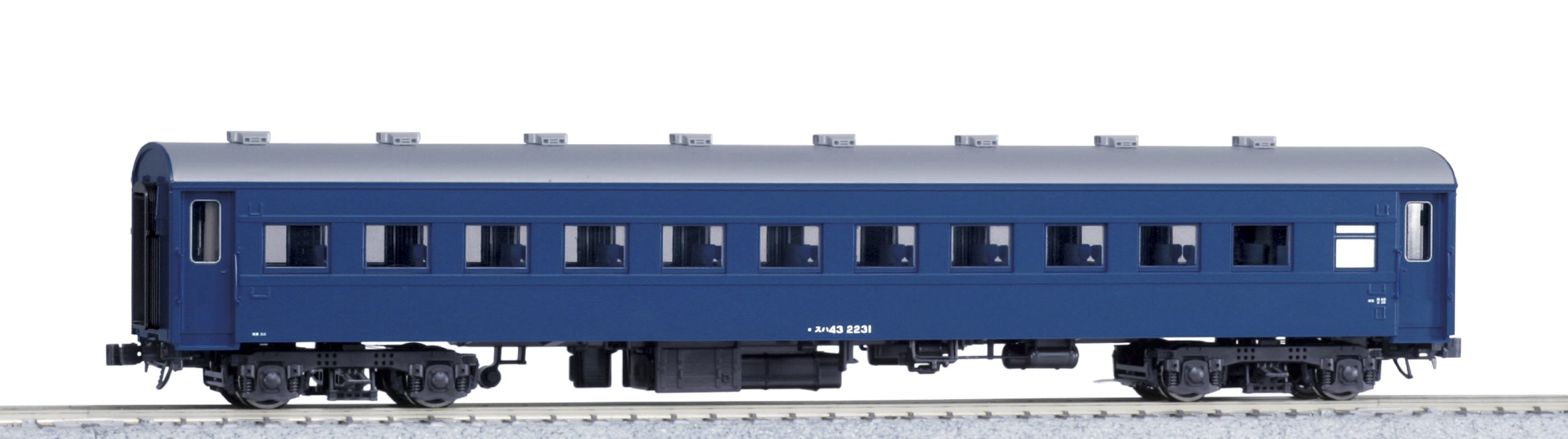 Amazon | KATO HOゲージ スハ43ブルー 改装形 1-551 鉄道模型 客車