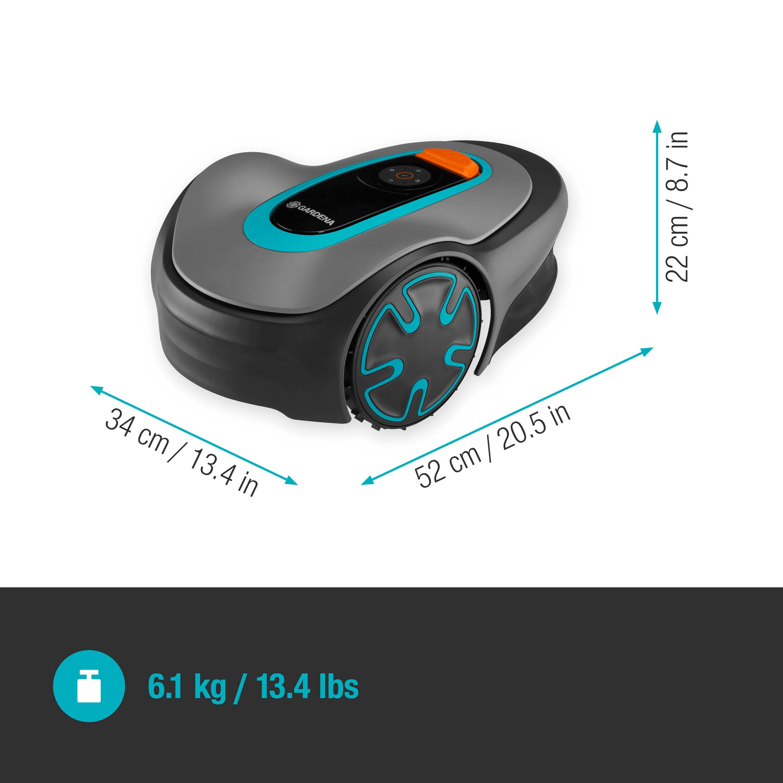 Amazon.co.jp: GARDENA(ガルデナ) ロボット芝刈り機 Bluetooth(R) 接続