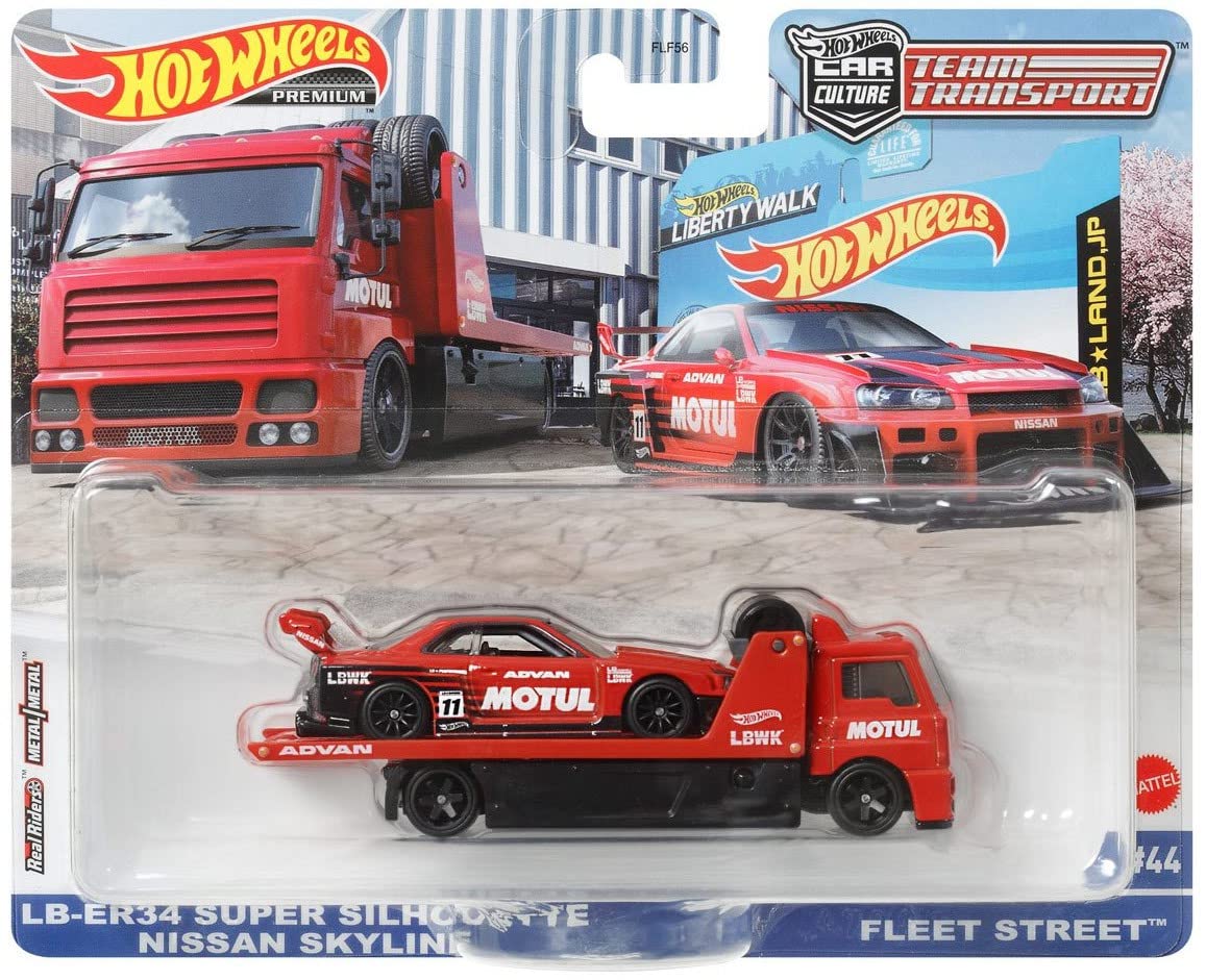 Amazon.com: Hot Wheels LB-ER34 Super Silouette Nissan Skyline