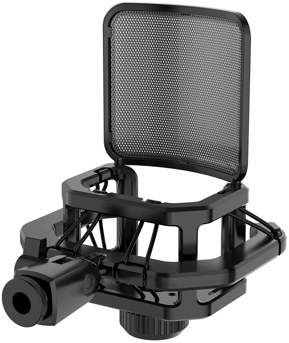 Amazon.com: Microphone shock mount with Filter Screen for Lewitt