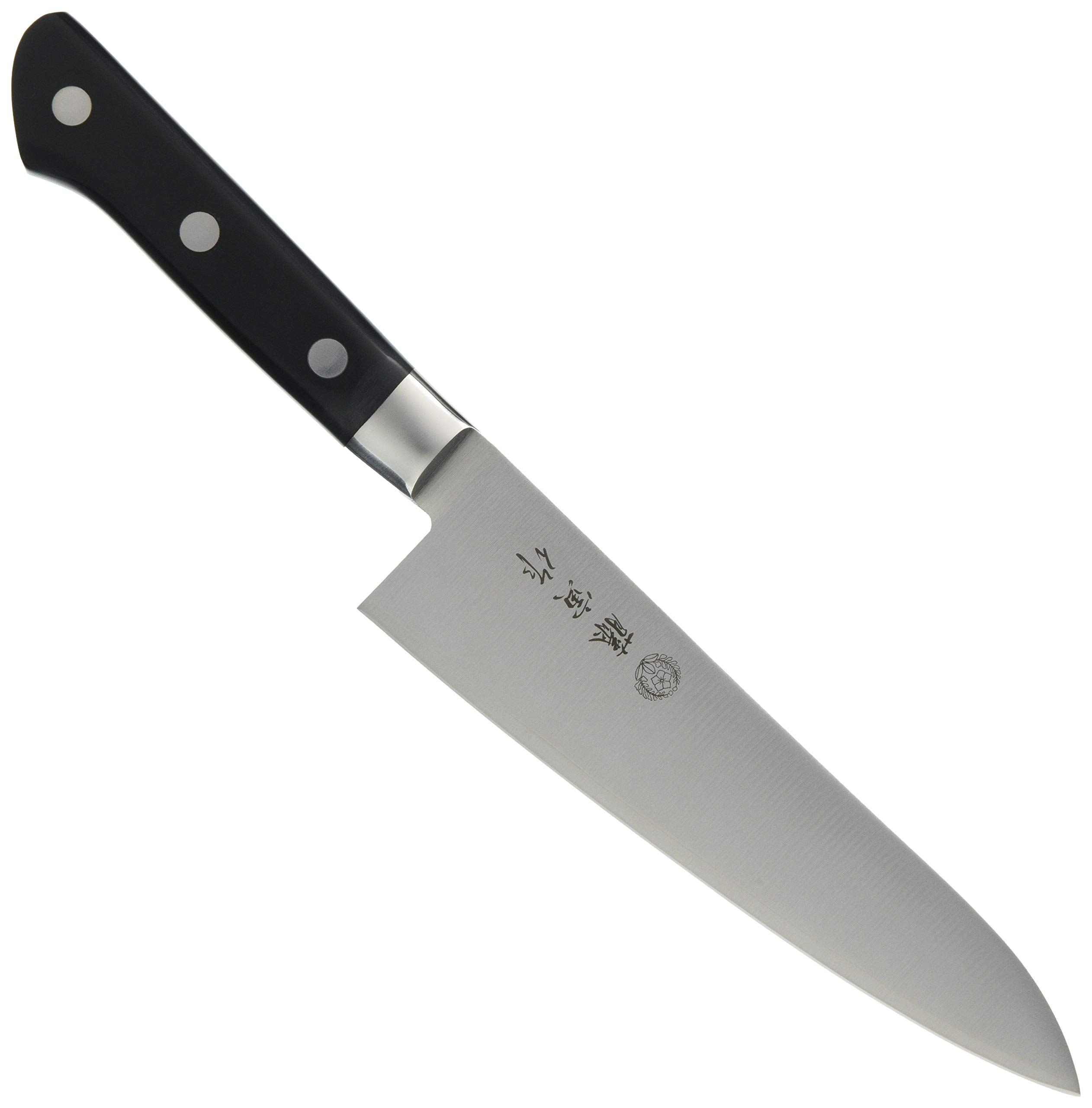 Amazon｜藤寅作 牛刀 180mm 日本製 コバルト合金鋼 両刃 肉切りだけで
