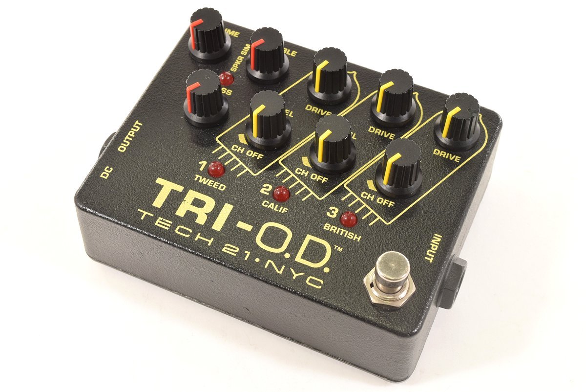 Amazon.co.jp: tech21 / SANSAMP TRI-OD [ギター用プリアンプ] : 楽器